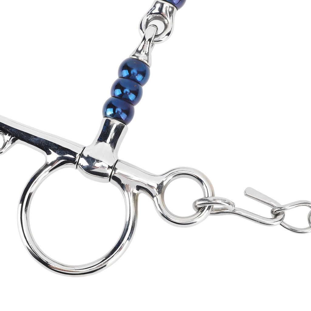 Horse Mouth Bit 125mm Stainless Steel Horse Snaffle Bit for Training Equestrian Equipment Racing Accessory