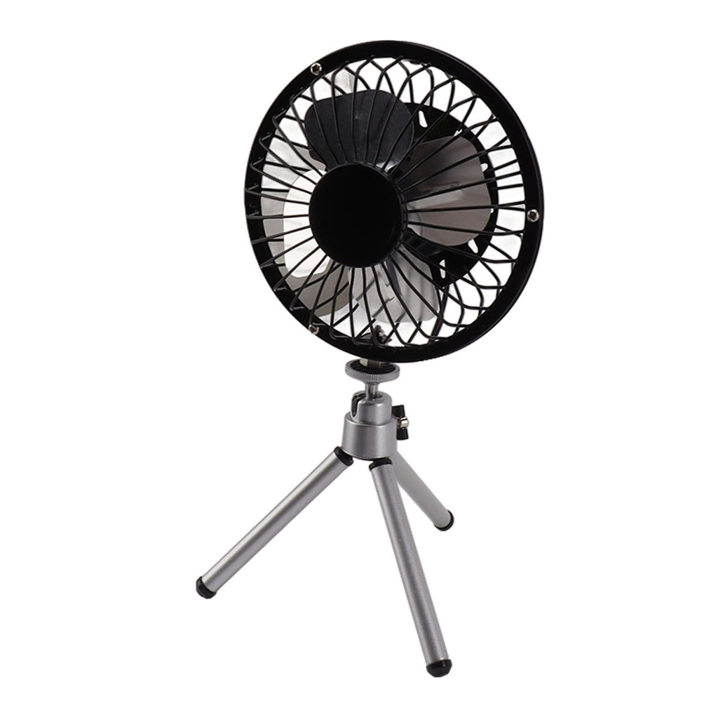 20W Solar Panel Fan Portable Solar Panel Powered USB Fan with Bracket for Camping Fishing Travel