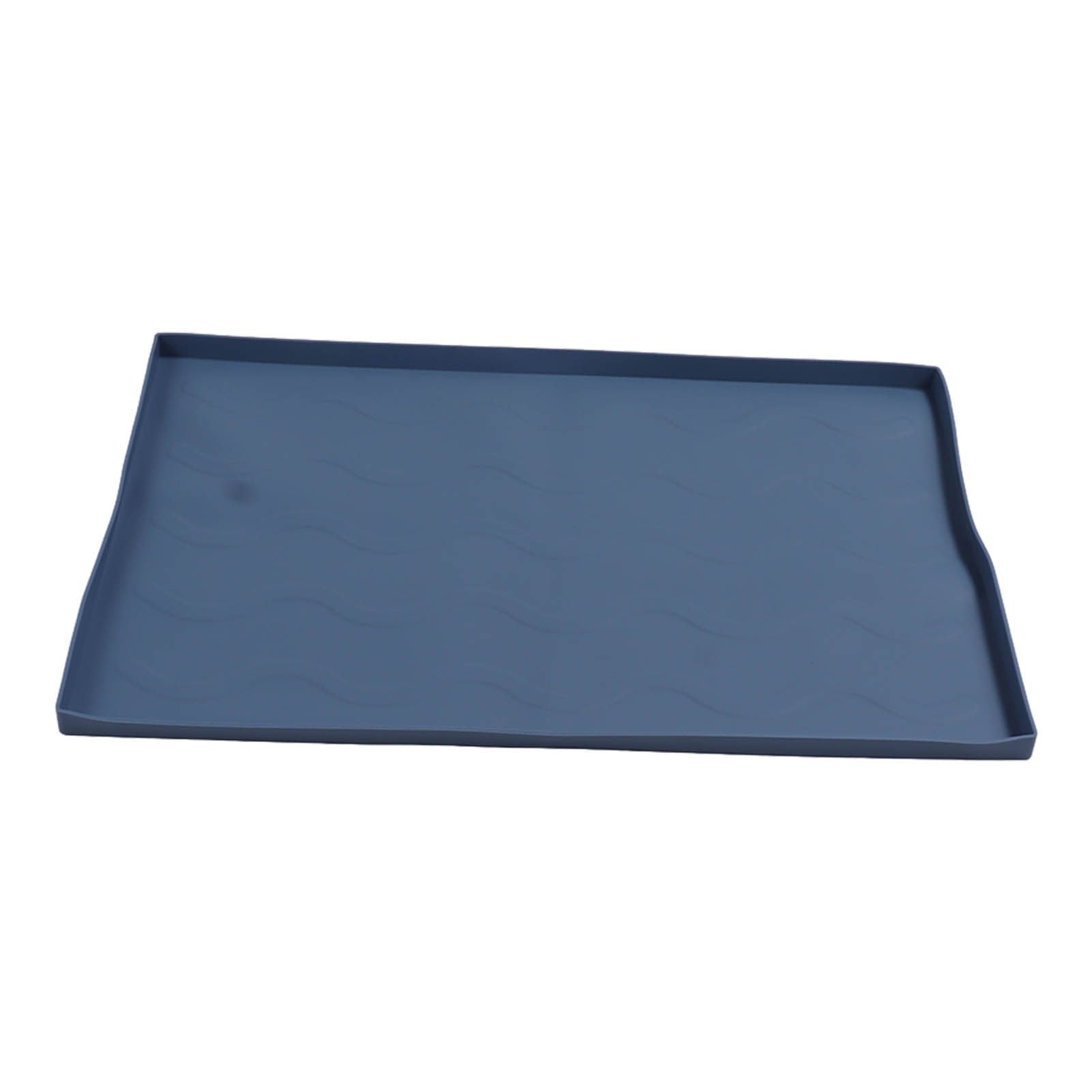 Grill Mat Silicone Blackstone Griddle Top Cover Anti Sticky Grill Protective Cover Mat 22inch Dark Blue