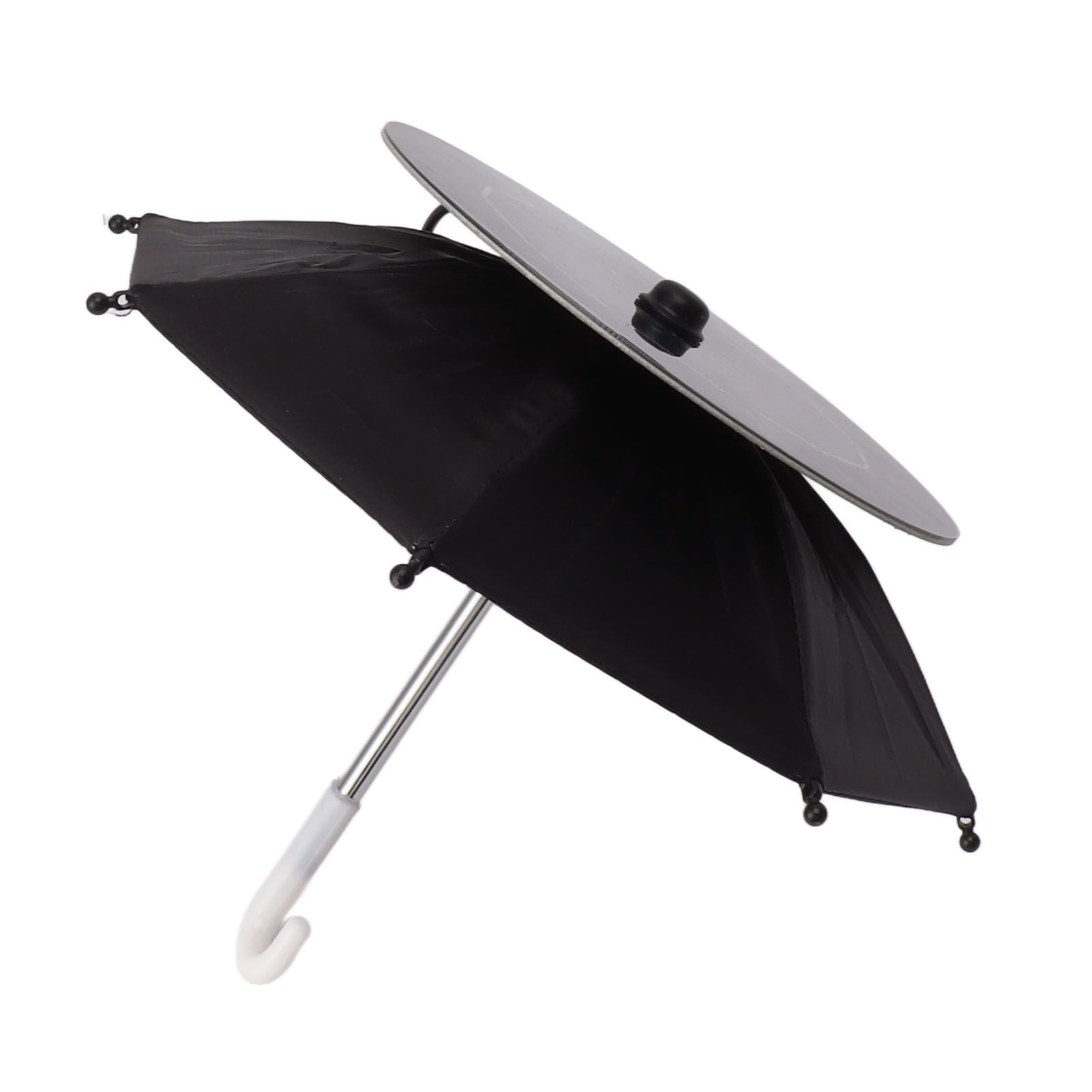 10W Solar Panel Phone Umbrella Rain Protection Phone Stand Charging Umbrella for Motorcycle