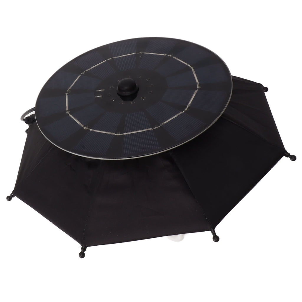 10W Solar Panel Phone Umbrella Rain Protection Phone Stand Charging Umbrella for Motorcycle