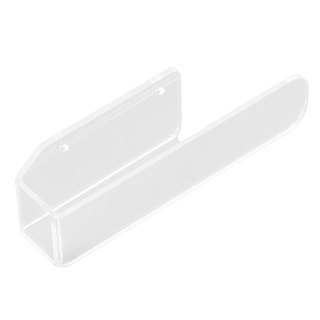 Hand Towel Holder Acrylic Modern Self Adhesive Wall Mounted Towel Bar Hanger for Bathroom Kitchen Lavatory Transparent