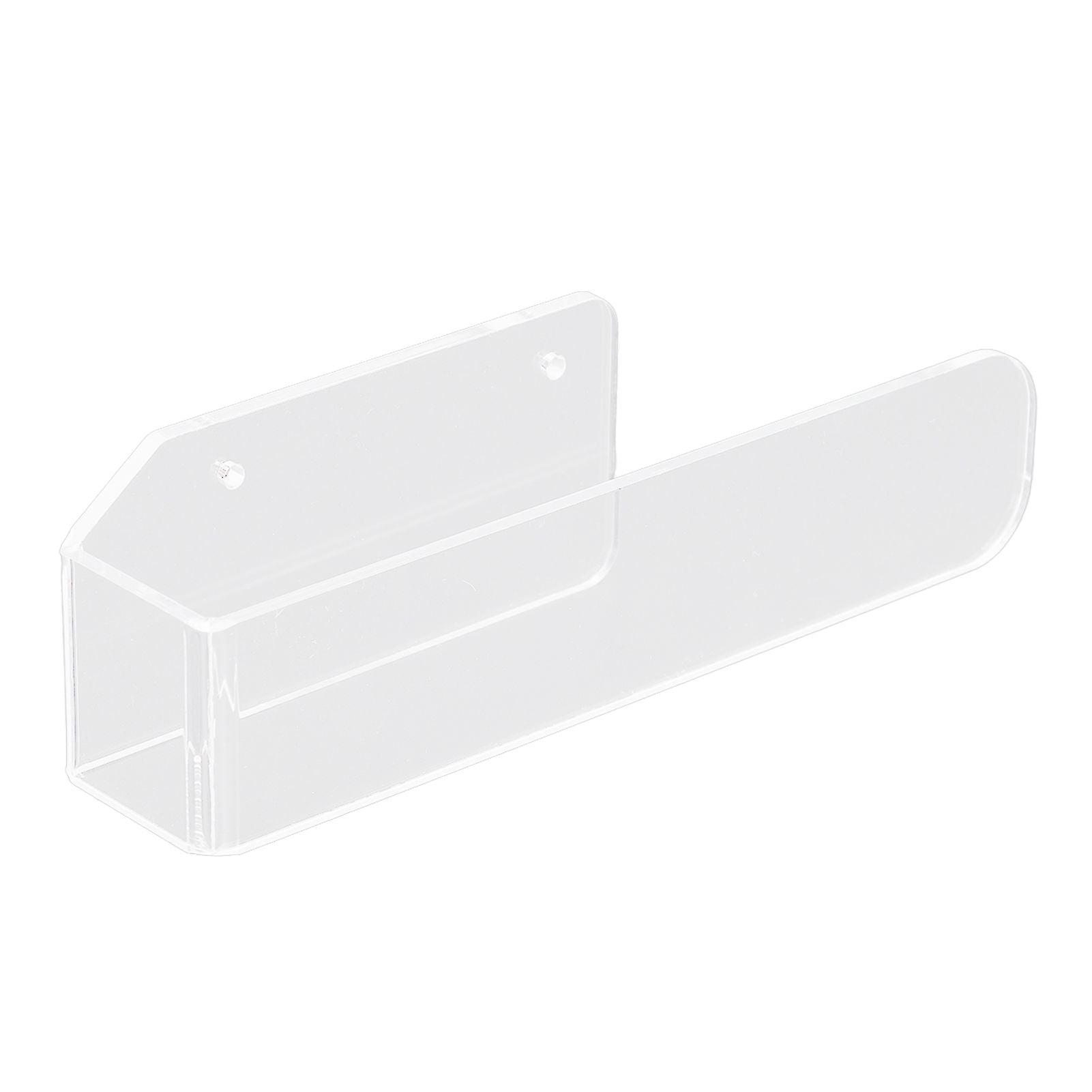 Hand Towel Holder Acrylic Modern Self Adhesive Wall Mounted Towel Bar Hanger for Bathroom Kitchen Lavatory Transparent
