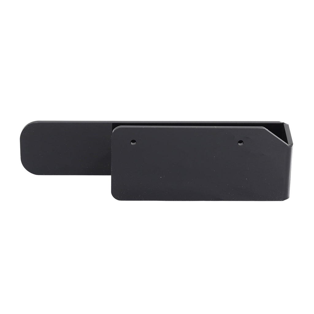 Hand Towel Holder Acrylic Modern Self Adhesive Wall Mounted Towel Bar Hanger for Bathroom Kitchen Lavatory Black