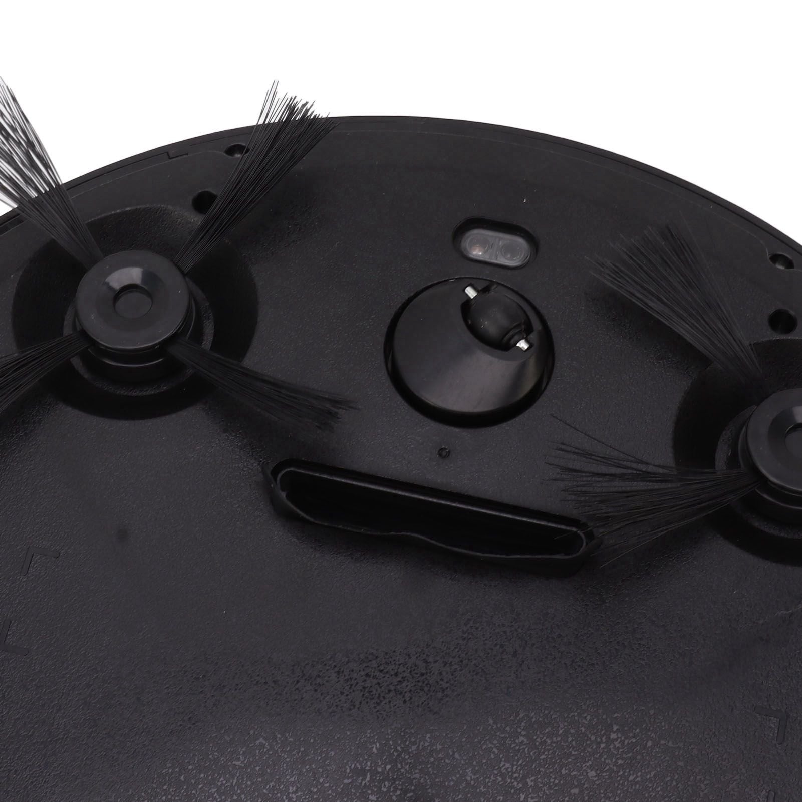 Ultra Thin Fully Automatic Robot Vacuum Cleaner Smart Robotic Vacuum Cleaner for Dust Hair Fluff Black Without Water Tank 32x32cm