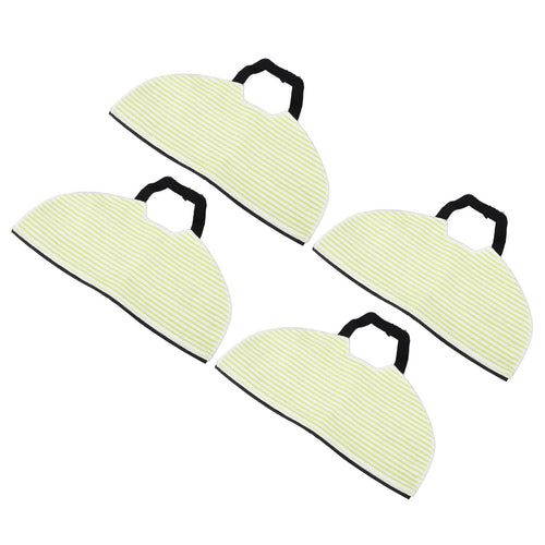 4pcs Vacuum Mop Pads Shed Resistant Highly Absorbent Reusable Mop Cloth Pad for Shark RV2410WD RV2610WD