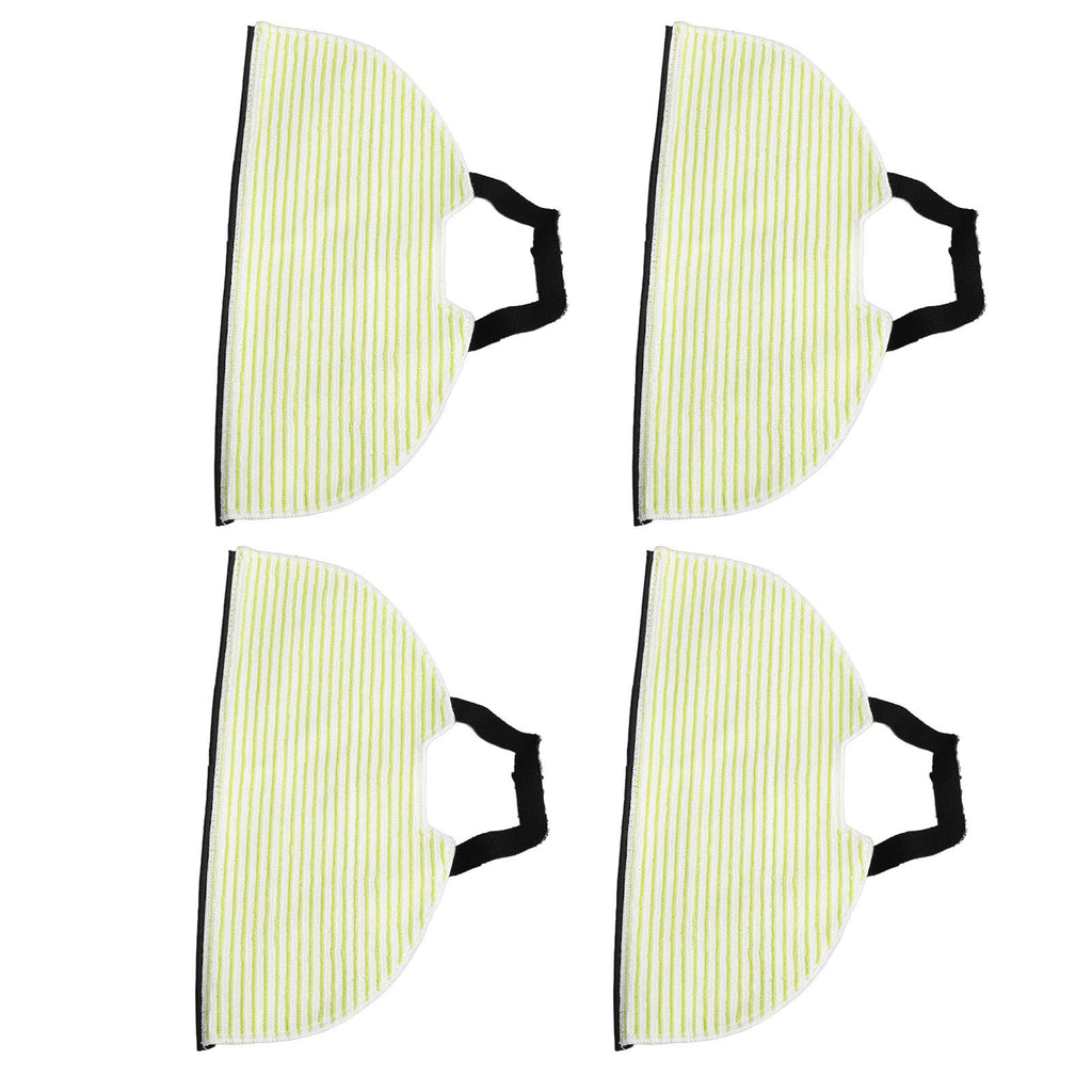 4pcs Vacuum Mop Pads Shed Resistant Highly Absorbent Reusable Mop Cloth Pad for Shark RV2410WD RV2610WD