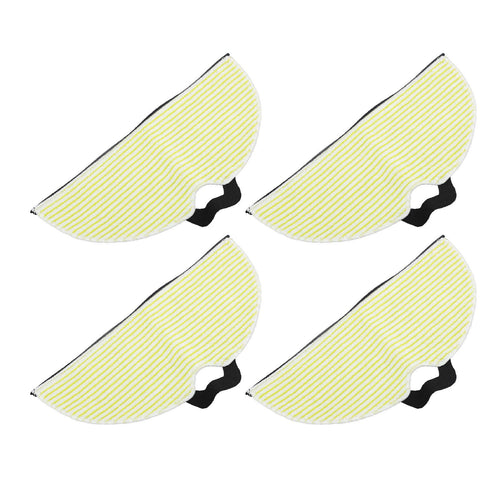 4 Pcs Vacuum Mop Replacement Pads Fiber Reusable Washable Super Absorbent Robot Vacuum Mop for Shark RV2001WD RV2002WD
