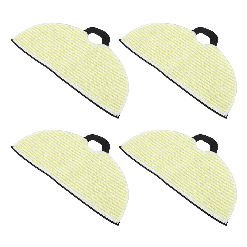 4 Pcs Vacuum Mop Replacement Pads Fiber Reusable Washable Super Absorbent Robot Vacuum Mop for Shark RV2001WD RV2002WD