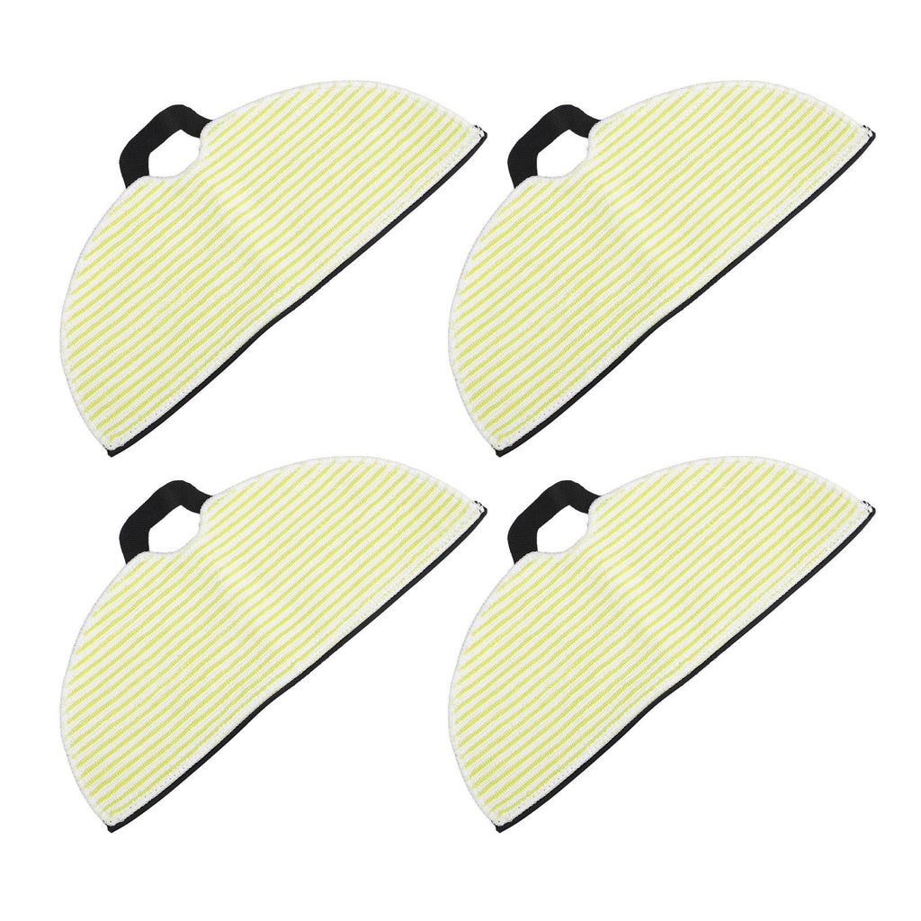 4 Pcs Vacuum Mop Replacement Pads Fiber Reusable Washable Super Absorbent Robot Vacuum Mop for Shark RV2001WD RV2002WD