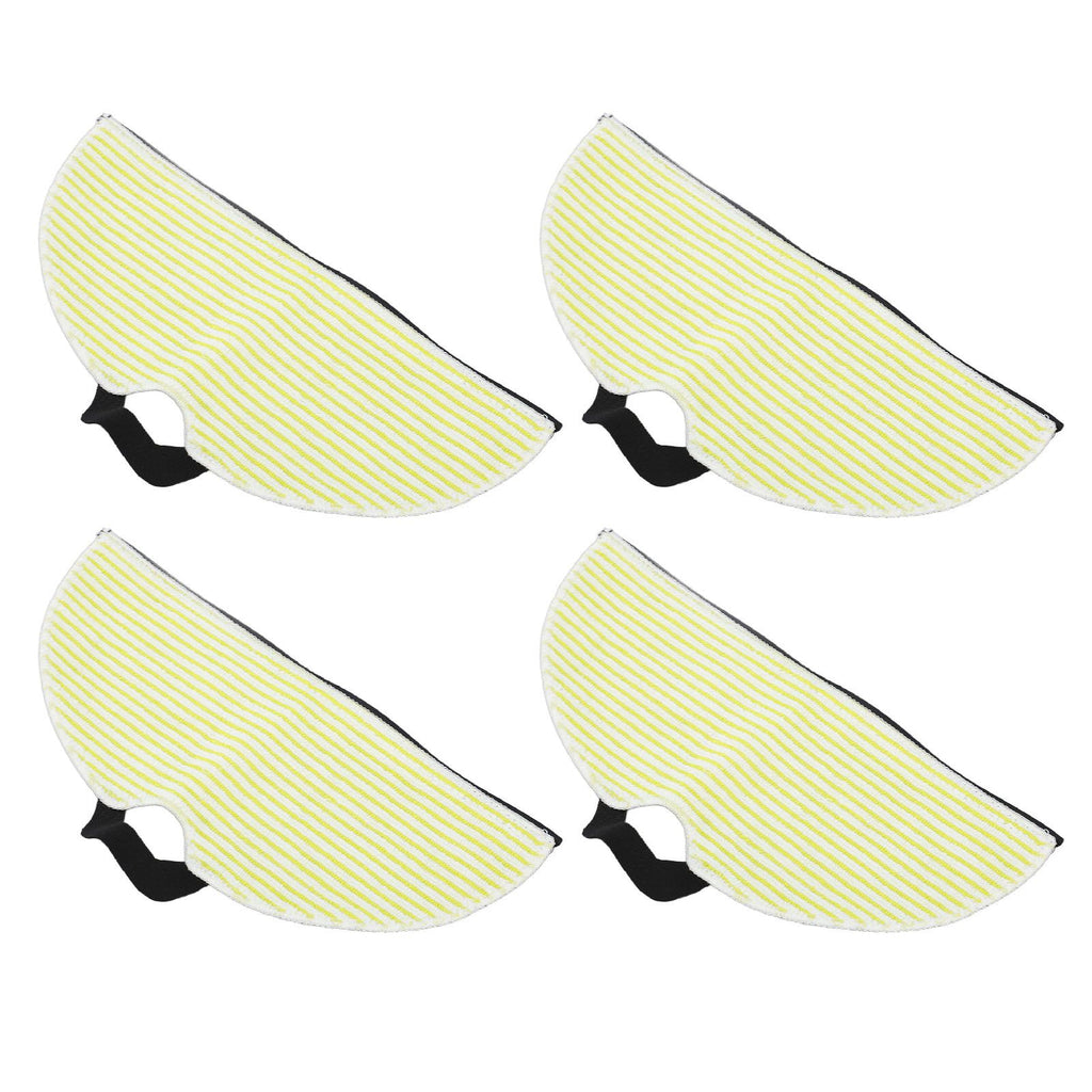 4 Pcs Vacuum Mop Replacement Pads Fiber Reusable Washable Super Absorbent Robot Vacuum Mop for Shark RV2001WD RV2002WD