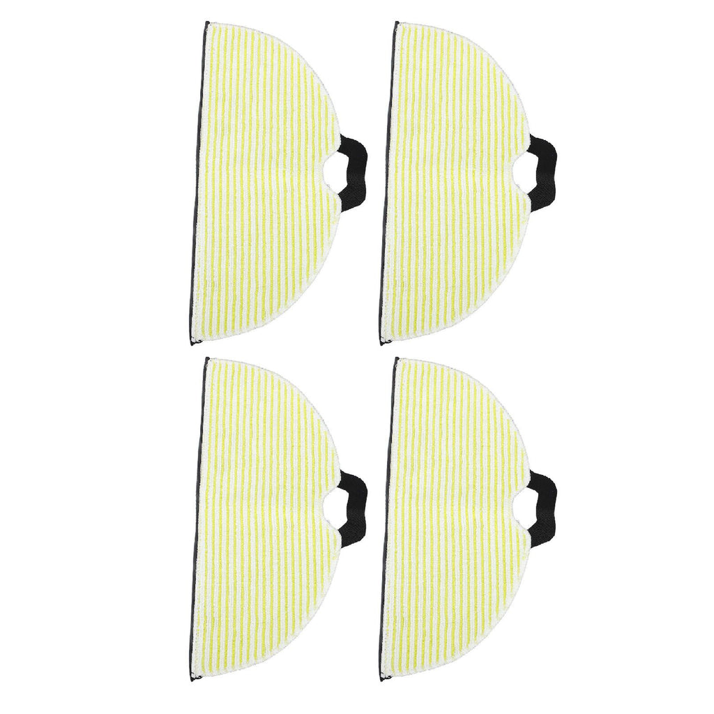 4 Pcs Vacuum Mop Replacement Pads Fiber Reusable Washable Super Absorbent Robot Vacuum Mop for Shark RV2001WD RV2002WD