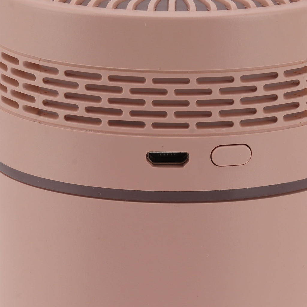 Colorful Humidifier USB Power Night Light Humidifier Mini Desktop Car Humidifier for Bedroom Office Pink