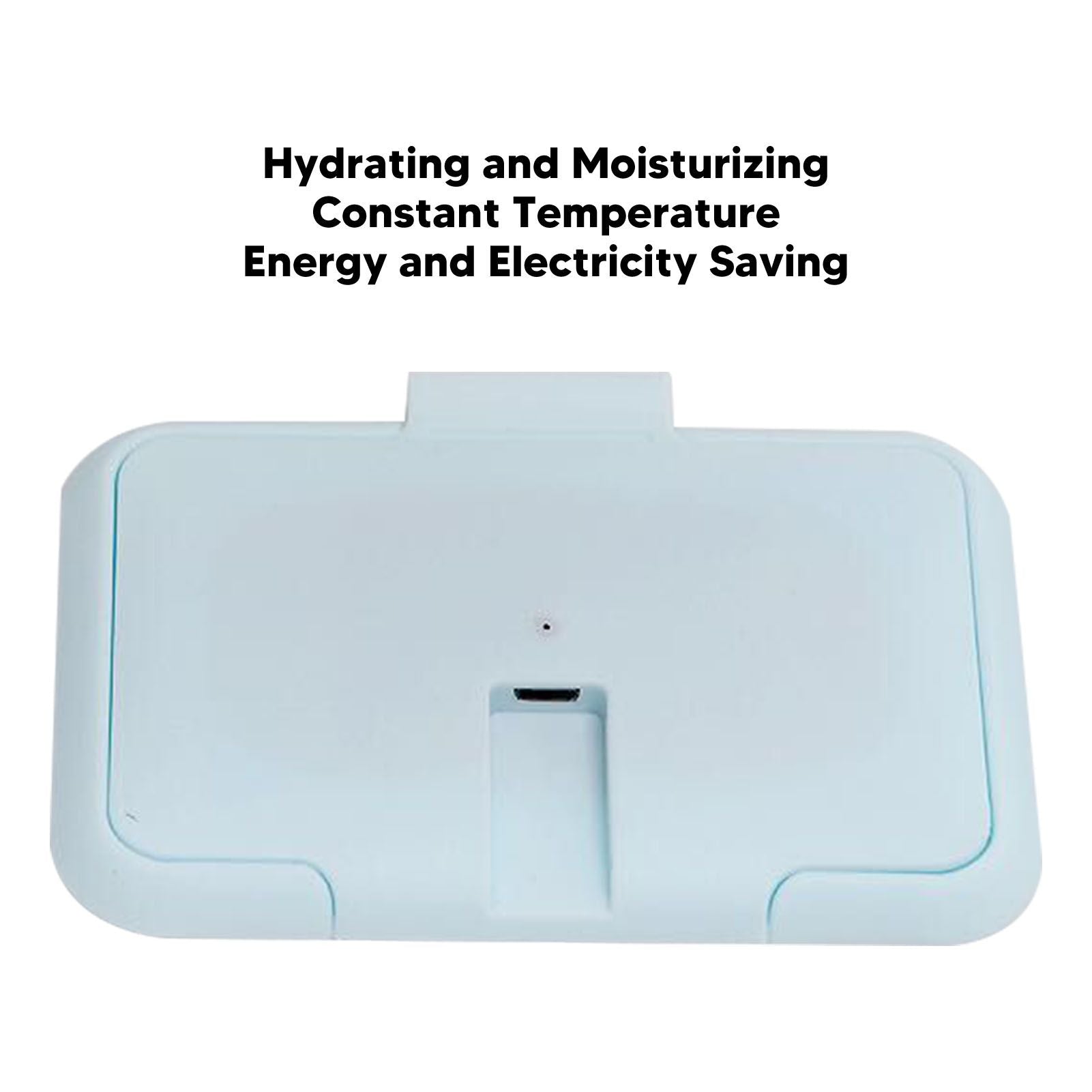 USB Wet Wipe Heater Constant Temperature Portable Baby Wipes Warmer for Household Car Outdoor Blue