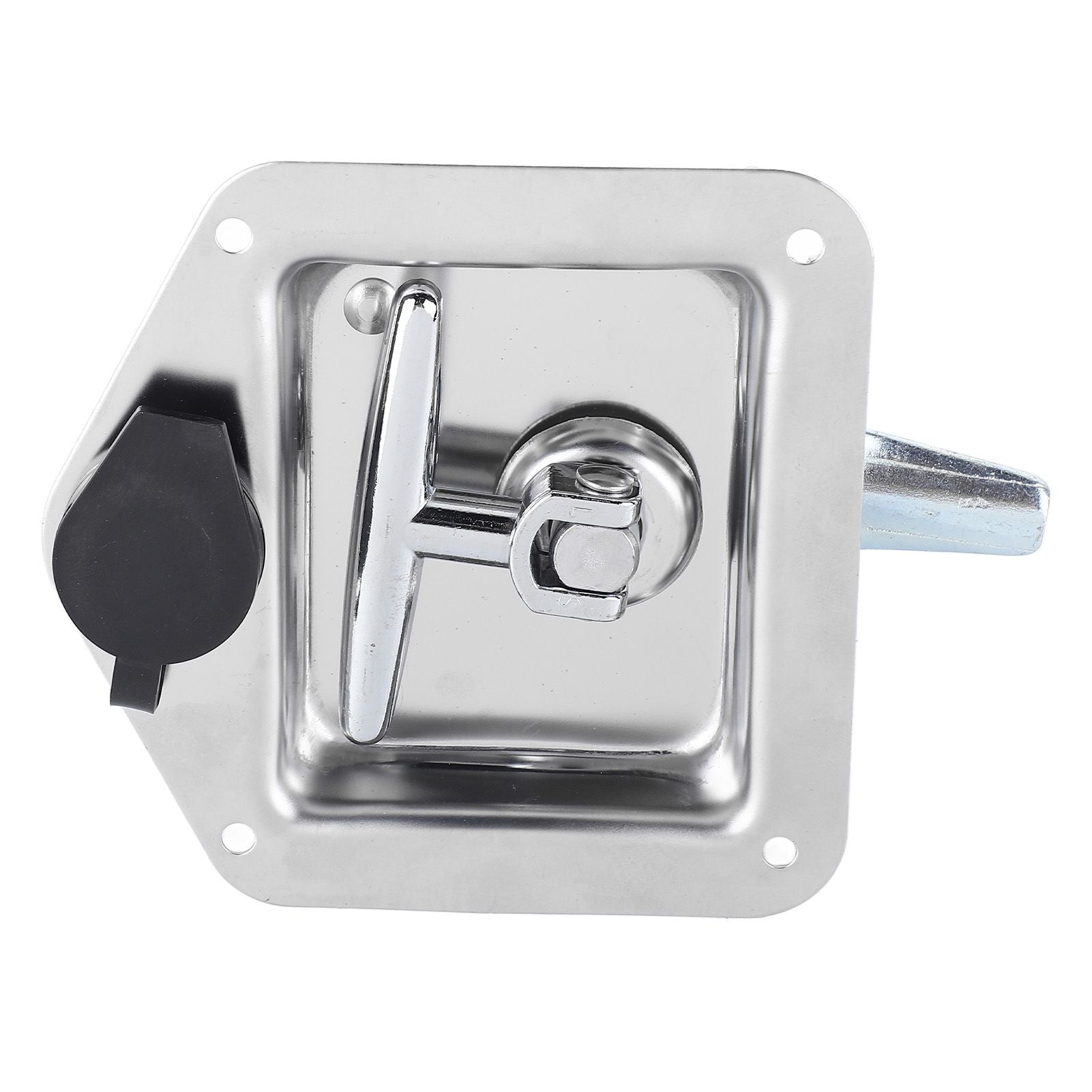 Stainless Steel Folding T Shape Handle Lock T Handle Latch for Truck Trailer Engineering Vehicles