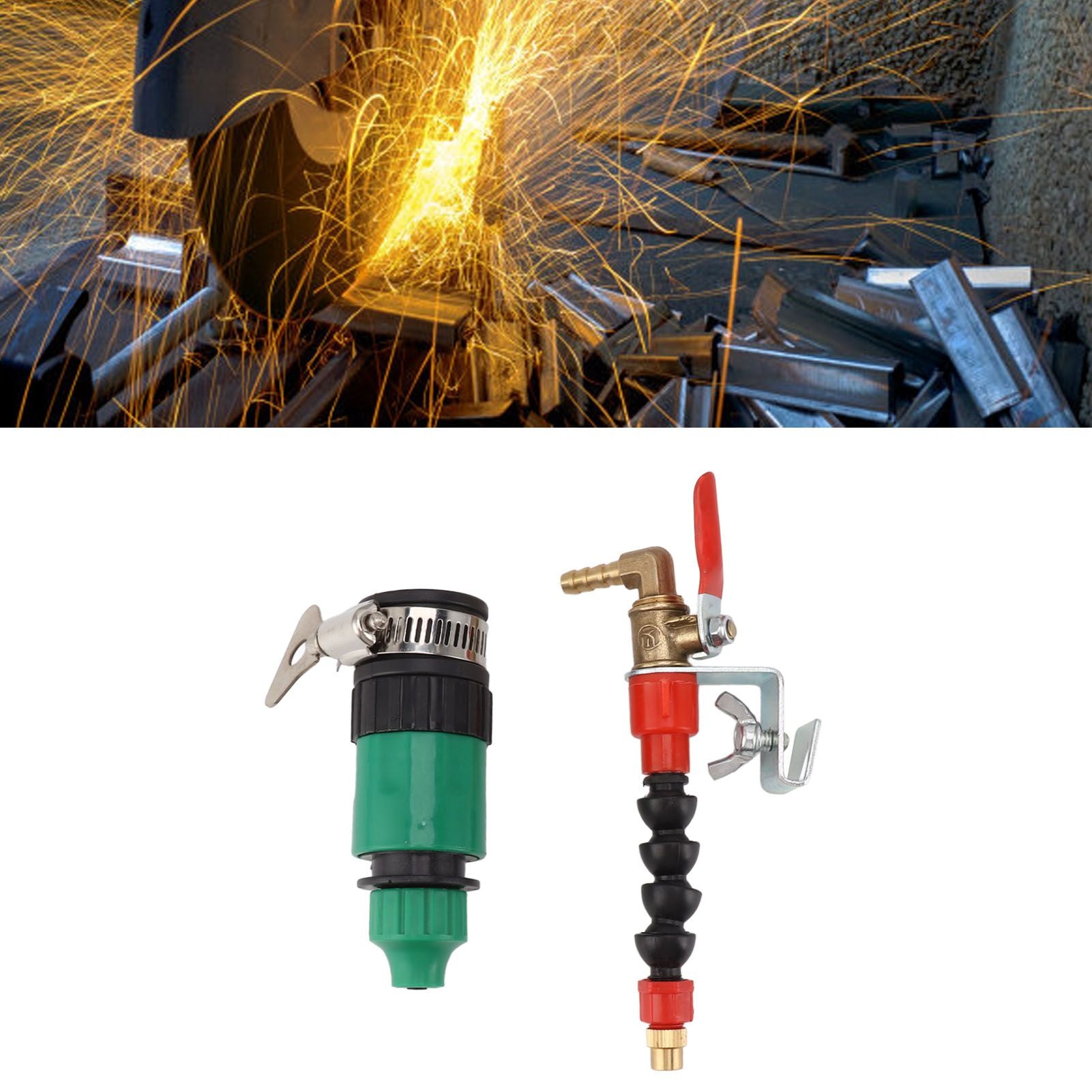 Cutting Machine Dust Remover Water Sprayer Cutting Machine High Speed Misting System Water Sprayer Attachment 10m Water Hose