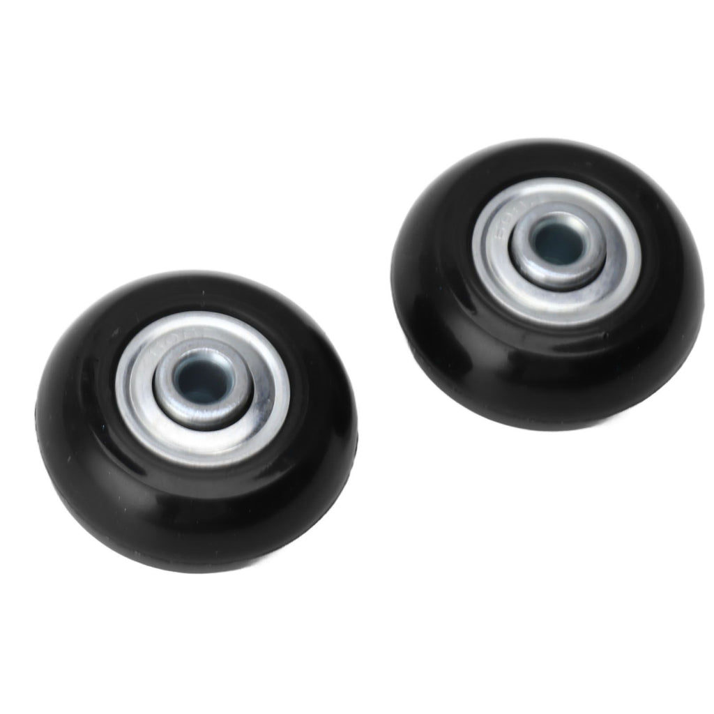 2pcs Suitcase Caster Wheels Replacement Mute Rubber Swivel Caster Wheels Bearings Repair Kits 43mm X 18mm