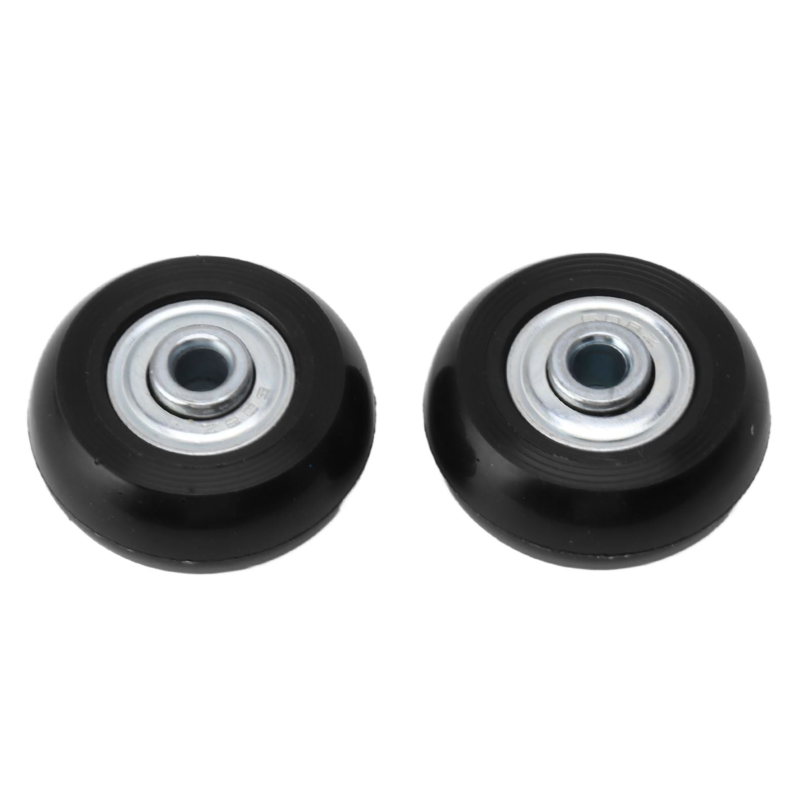 2pcs Suitcase Caster Wheels Replacement Mute Rubber Swivel Caster Wheels Bearings Repair Kits 43mm X 18mm