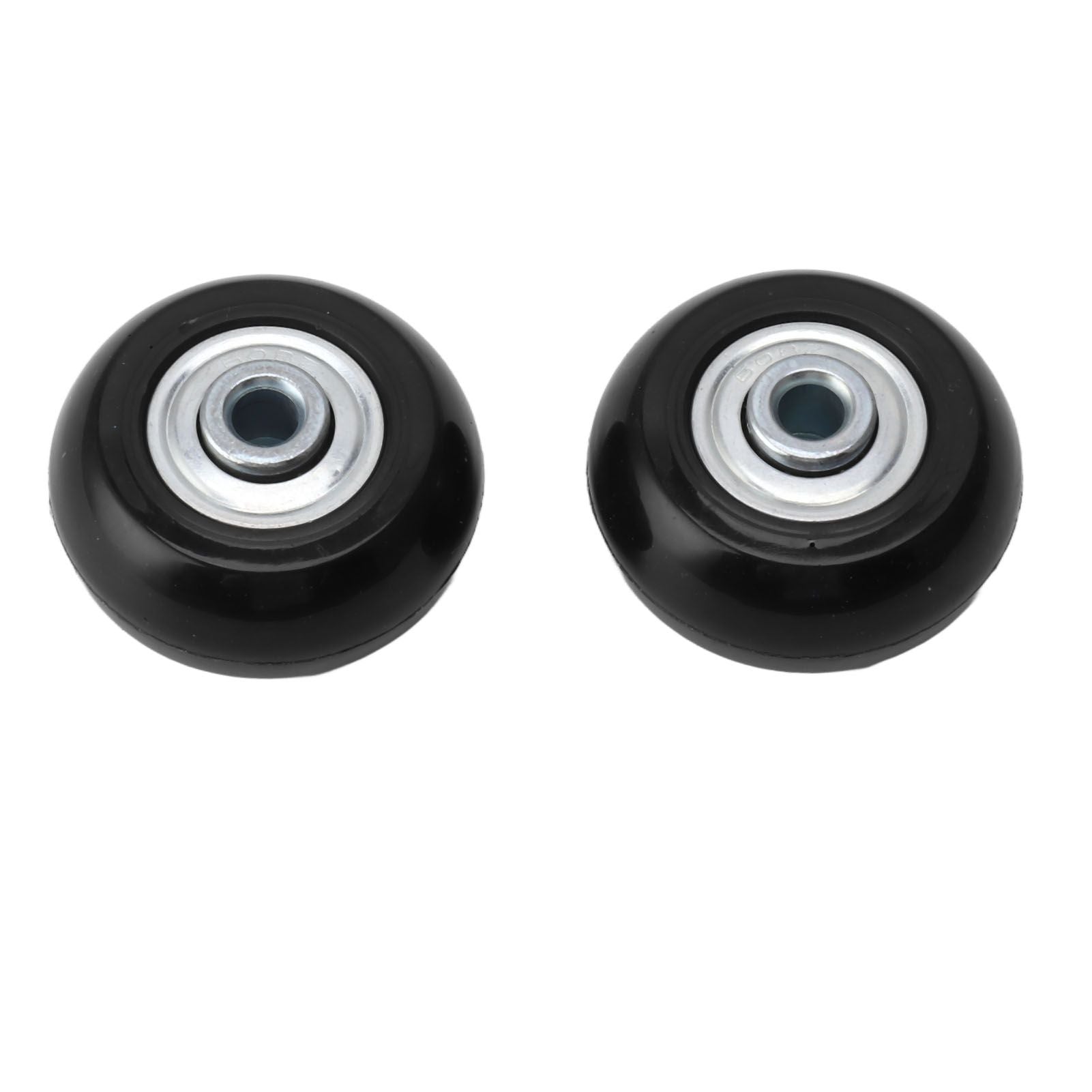 2pcs Suitcase Caster Wheels Replacement Mute Rubber Swivel Caster Wheels Bearings Repair Kits 45mm X 18mm