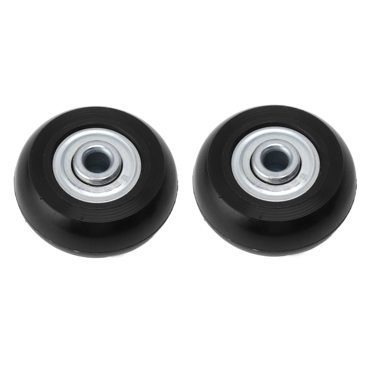 2pcs Suitcase Caster Wheels Replacement Mute Rubber Swivel Caster Wheels Bearings Repair Kits 50mm X 18mm