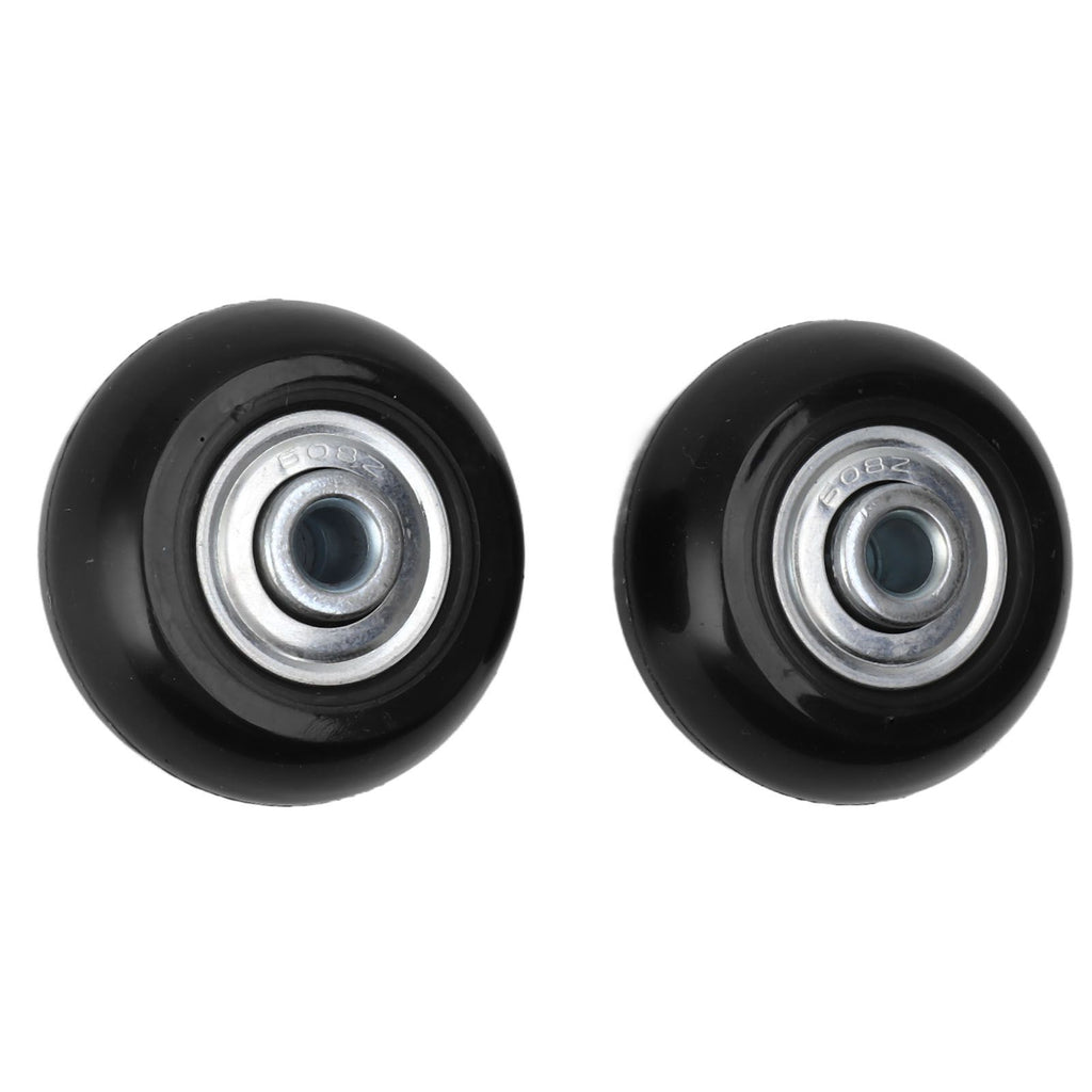 2pcs Suitcase Caster Wheels Replacement Mute Rubber Swivel Caster Wheels Bearings Repair Kits 50mm X 18mm