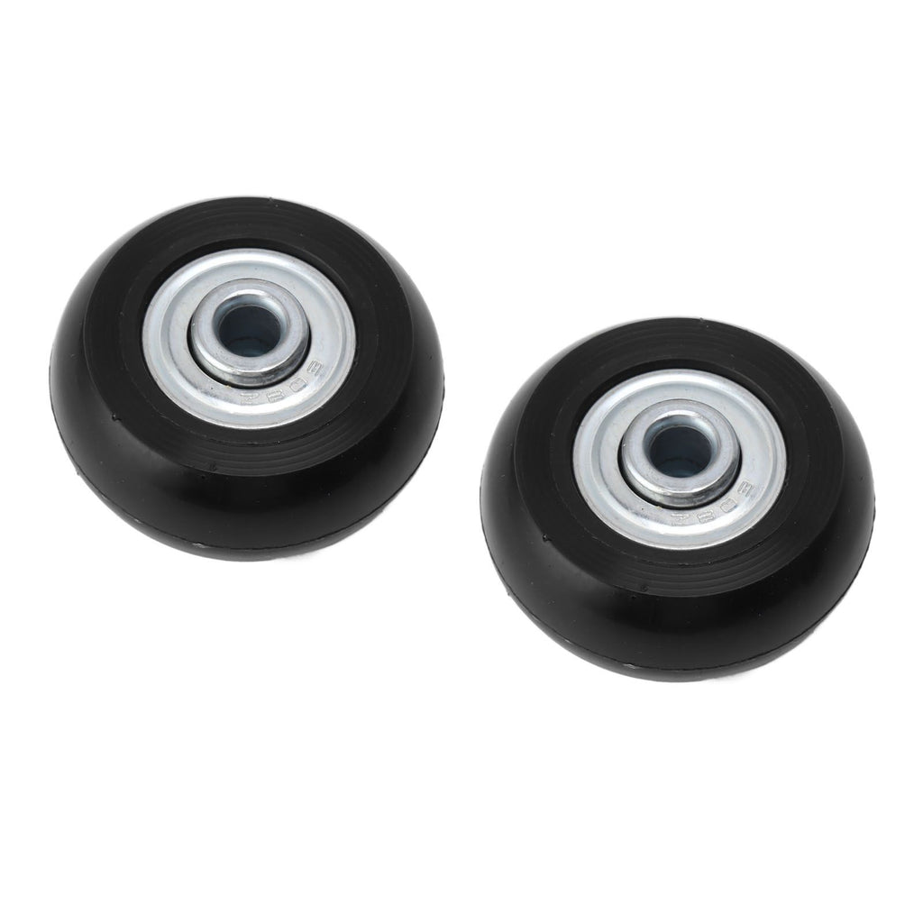 Luggage Wheel Replacement Kit Silent Operation Dual Bearing Swivel Caster Wheels Bearings Repair for Trolley Case Suitcase 54x18mm/2.1x0.7in