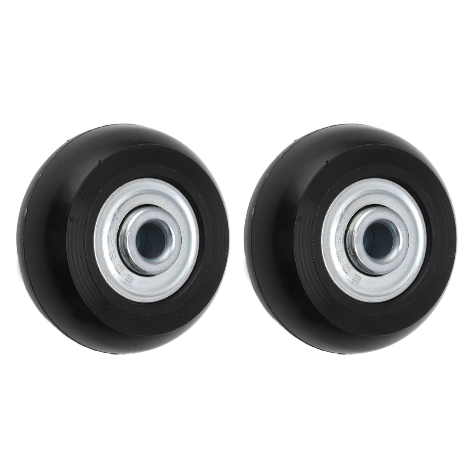 Luggage Wheel Replacement Kit Silent Operation Dual Bearing Swivel Caster Wheels Bearings Repair for Trolley Case Suitcase 54x18mm/2.1x0.7in