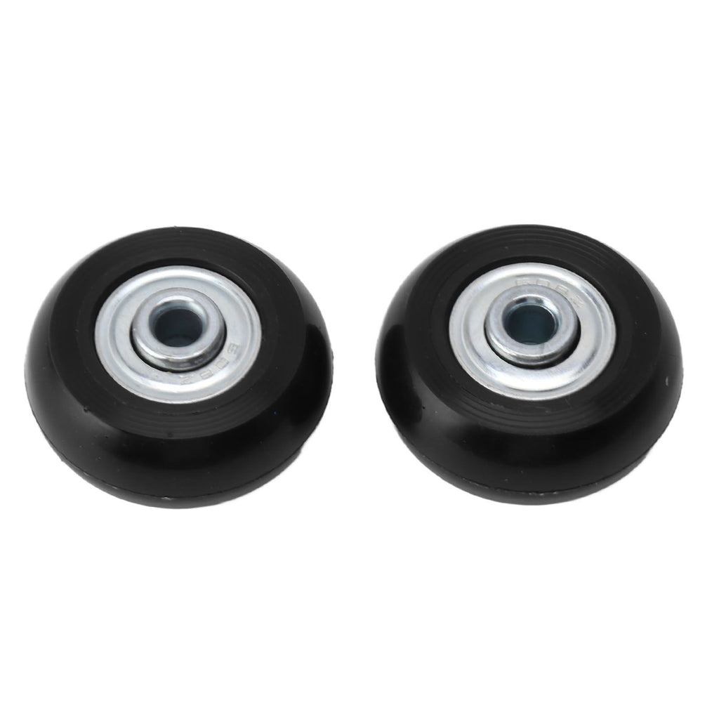 Luggage Wheel Replacement Kit Silent Operation Dual Bearing Swivel Caster Wheels Bearings Repair for Trolley Case Suitcase 54x18mm/2.1x0.7in