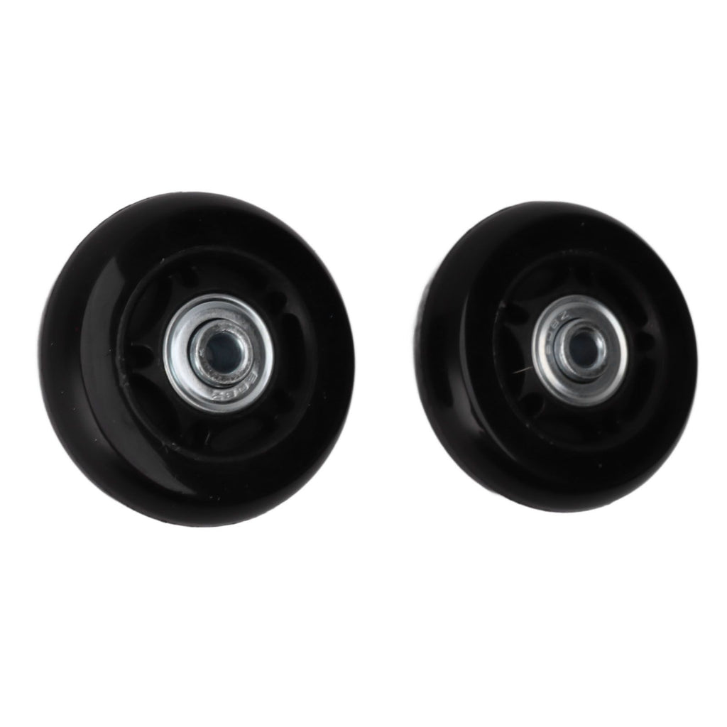 Luggage Wheel Replacement Kit Silent Operation Dual Bearing Swivel Caster Wheels Bearings Repair for Trolley Case Suitcase 60x24mm/2.4x0.9in