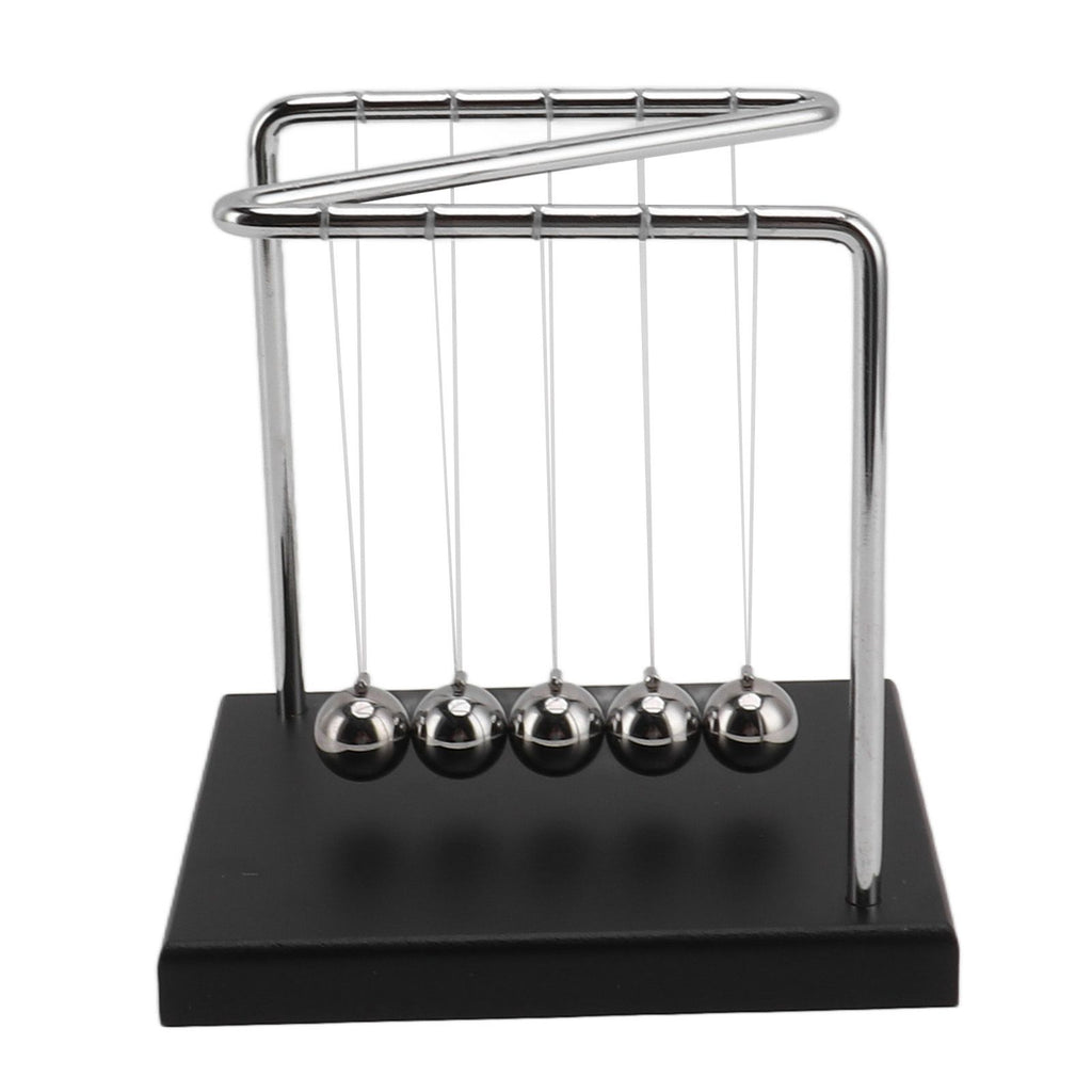 Balance Steel Swing Balls Z Shape N Shape Wooden Base Pendulum Ball for Home Decoration Fun Science Accessories