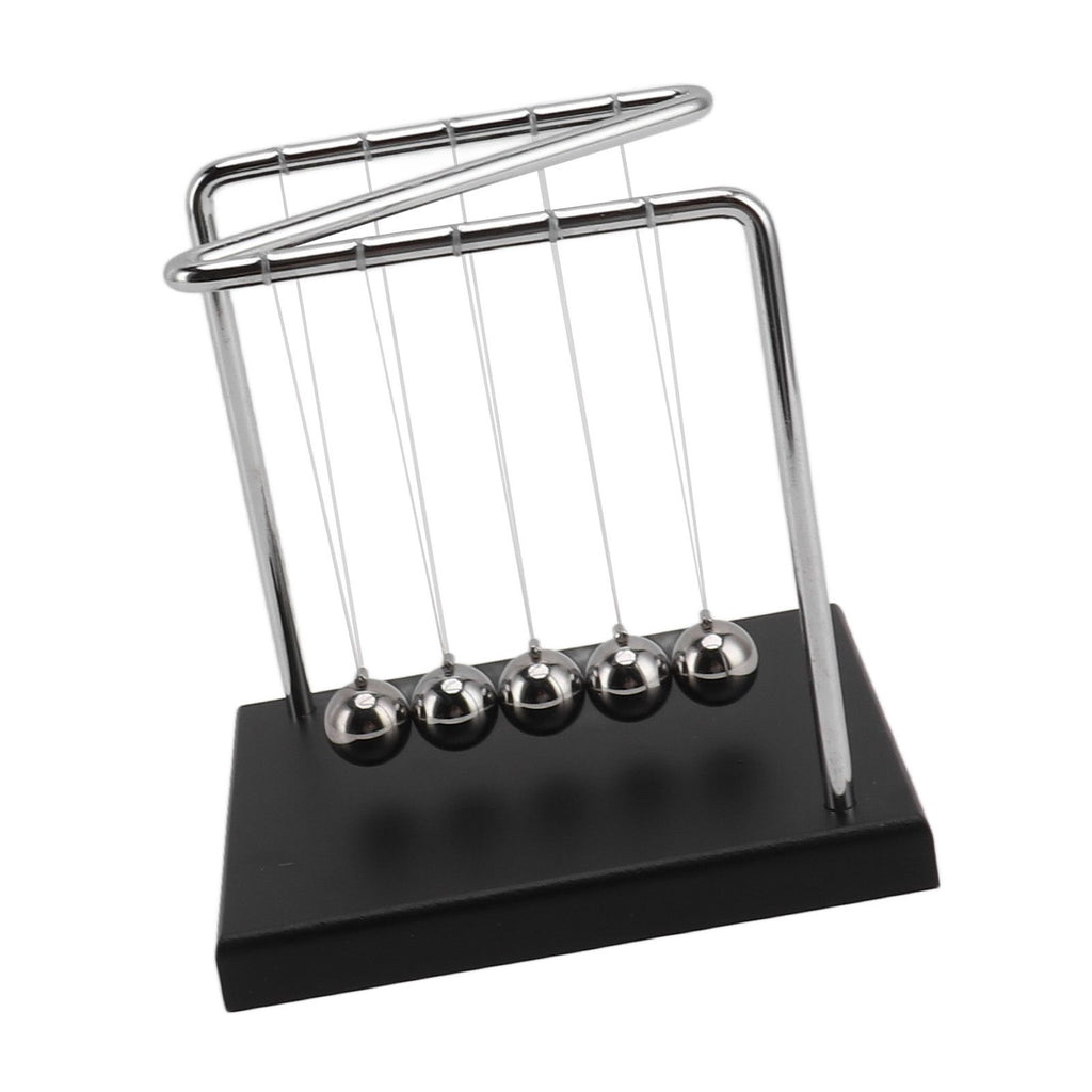 Balance Steel Swing Balls Z Shape N Shape Wooden Base Pendulum Ball for Home Decoration Fun Science Accessories