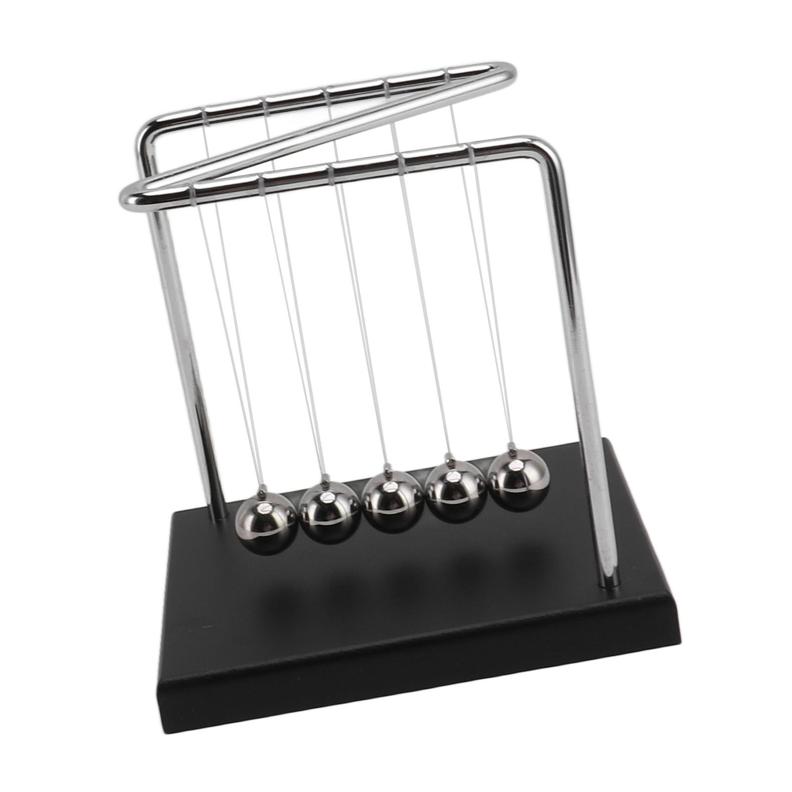 Balance Steel Swing Balls Z Shape N Shape Wooden Base Pendulum Ball for Home Decoration Fun Science Accessories