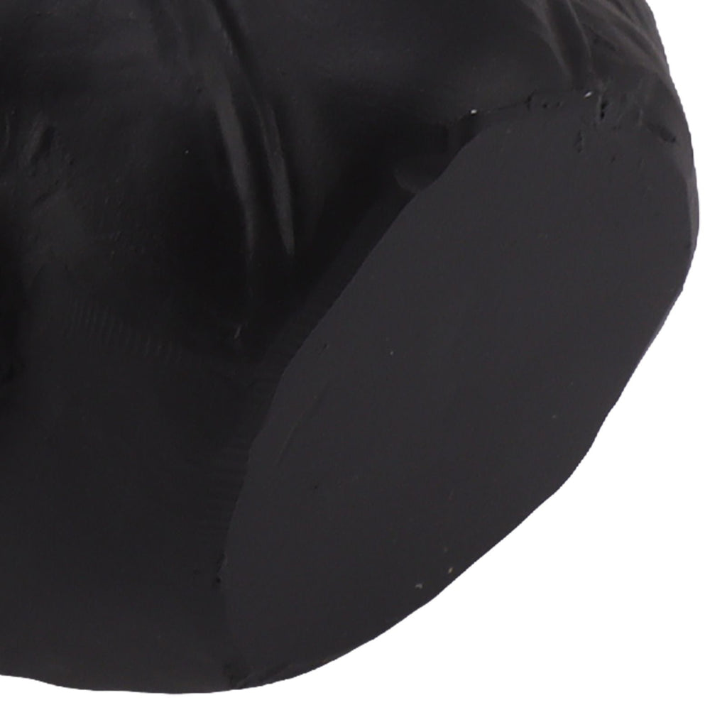 Heart Shaped Vase Decorative Modern Resin Exquisite Planter Pot for Home Office Bedroom Wedding Black
