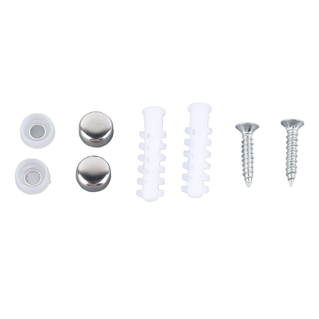 4 Pcs 6 Hooks Stainless Steel Cloak Hanger Wall Mounted Hanging Coat Rack for Laundry Rooms Entryways