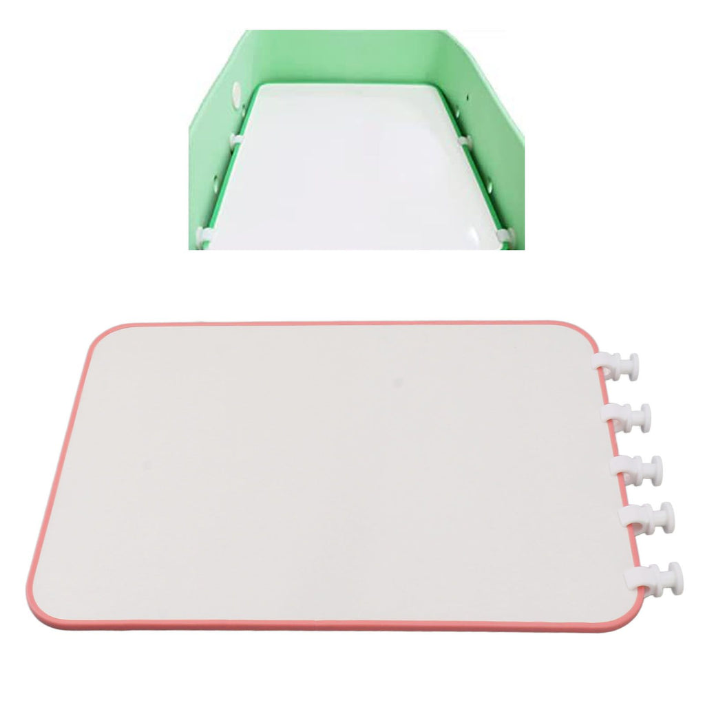 Portable Lightweight Divider Tray Beach Bag Divider Tray for Dividing Space Clothing Snacks Pink