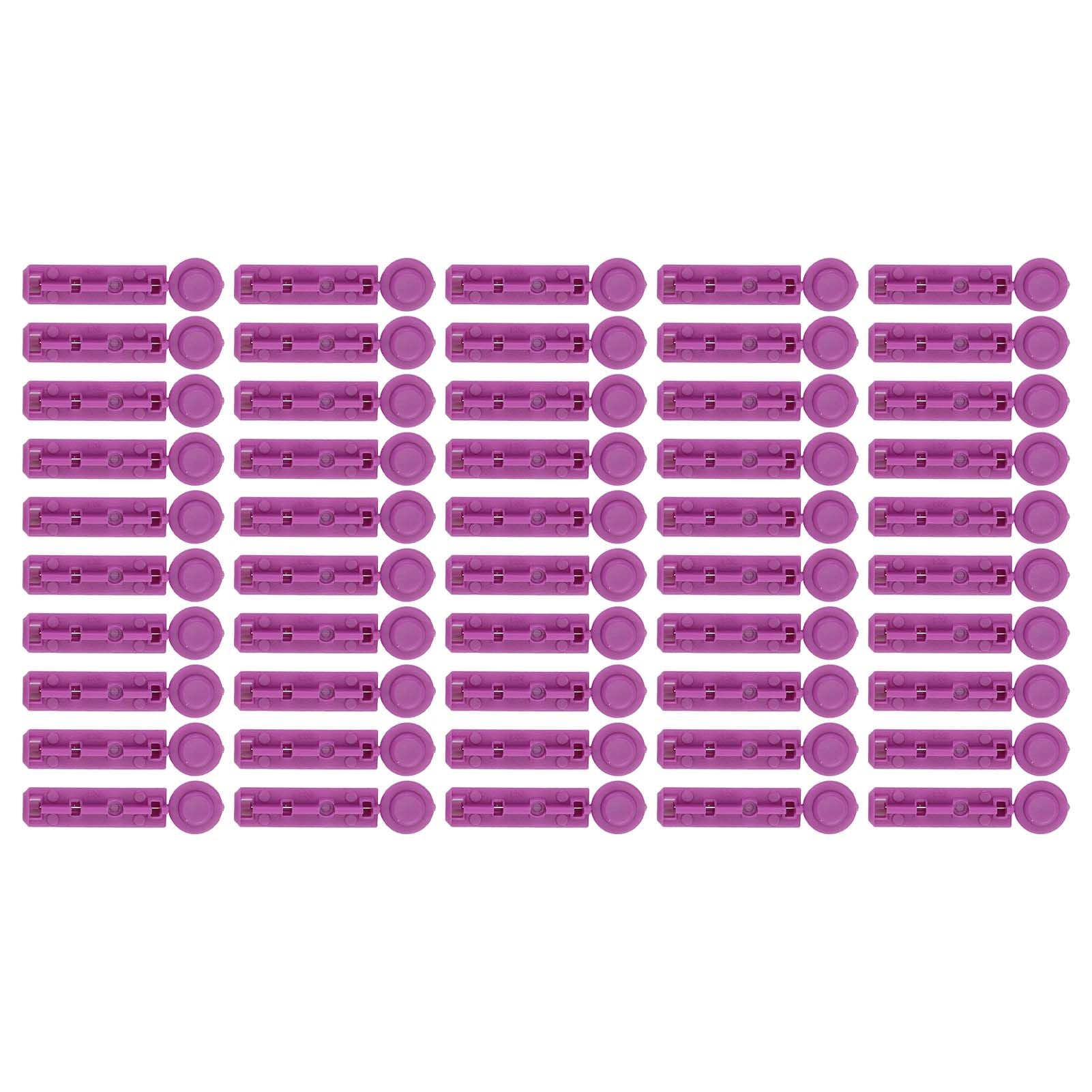 50PCS Diabetic Lancets for Blood Testing Glucose Testing Fits Most Lancing Devices Safe Single Use Blood Sugar Lancets