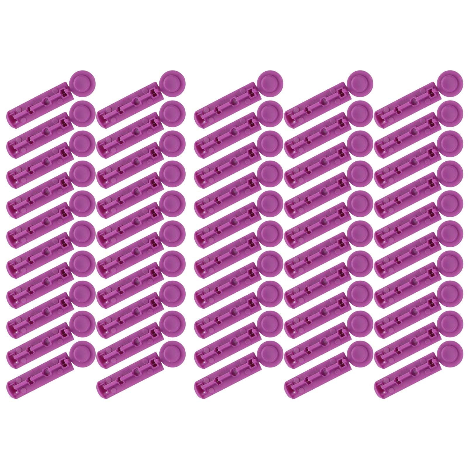 50PCS Diabetic Lancets for Blood Testing Glucose Testing Fits Most Lancing Devices Safe Single Use Blood Sugar Lancets