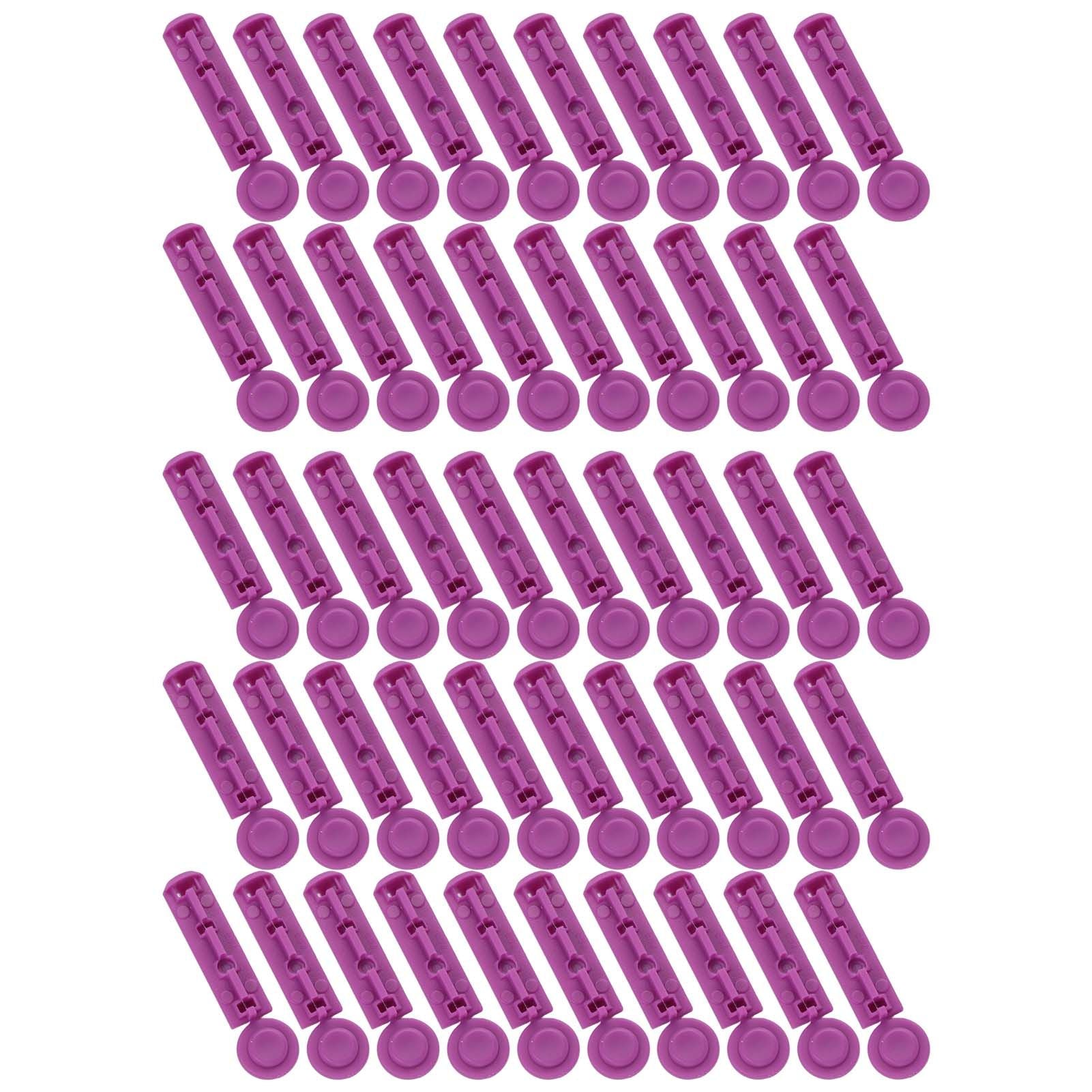 50PCS Diabetic Lancets for Blood Testing Glucose Testing Fits Most Lancing Devices Safe Single Use Blood Sugar Lancets