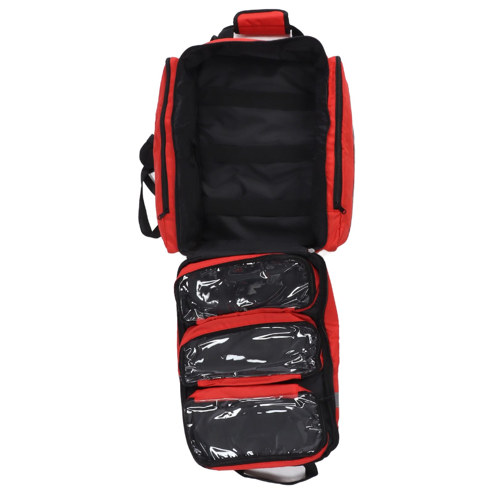 First Aid Bag Multifunctional Large Capacity Waterproof Adjustable Portable Emergency Backpack for Outdoor Earthquake