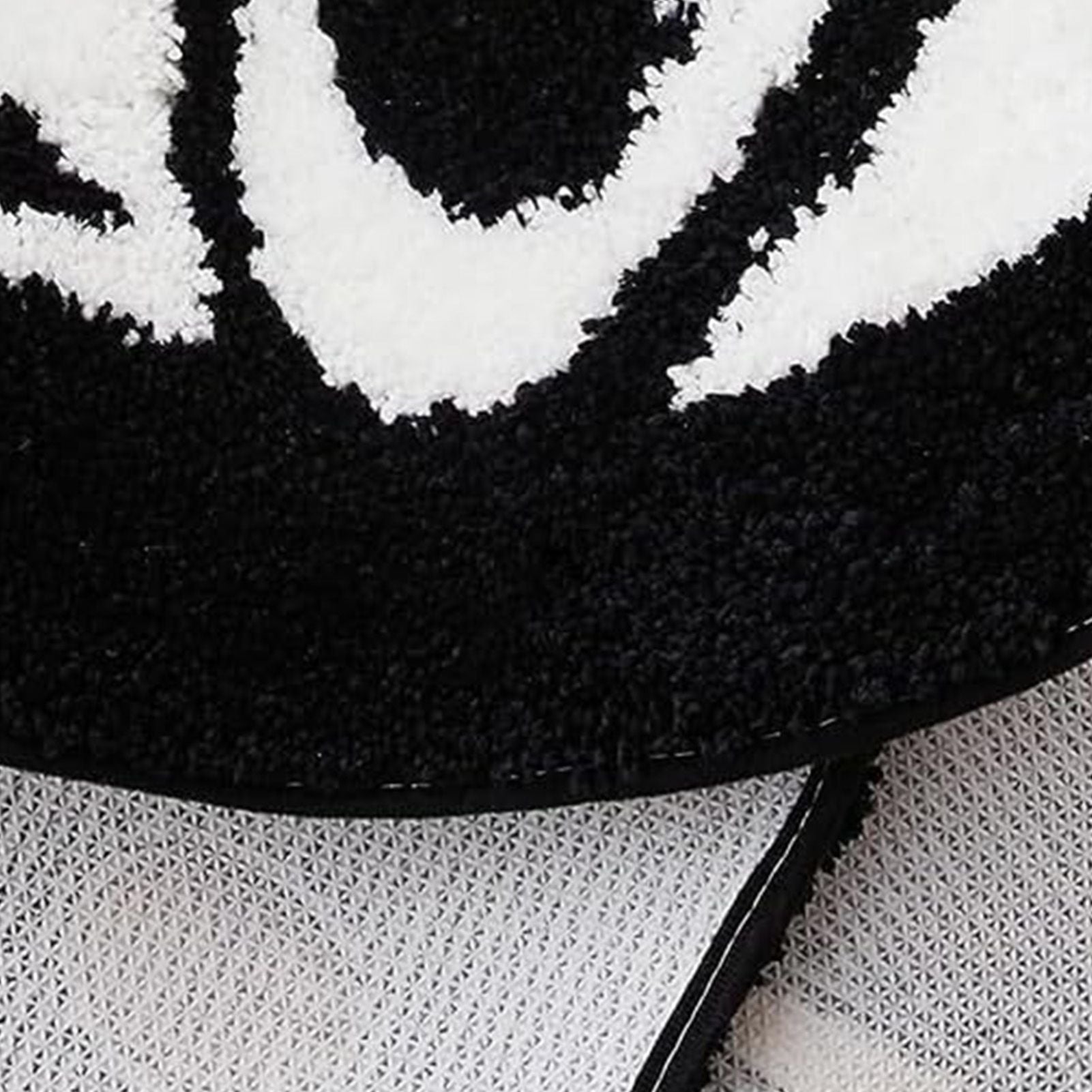 Skull Knife Carpet Horror Scary Scream Bedside Rug Wear Resistant Cashmere Home Welcome Decor 76.2CM