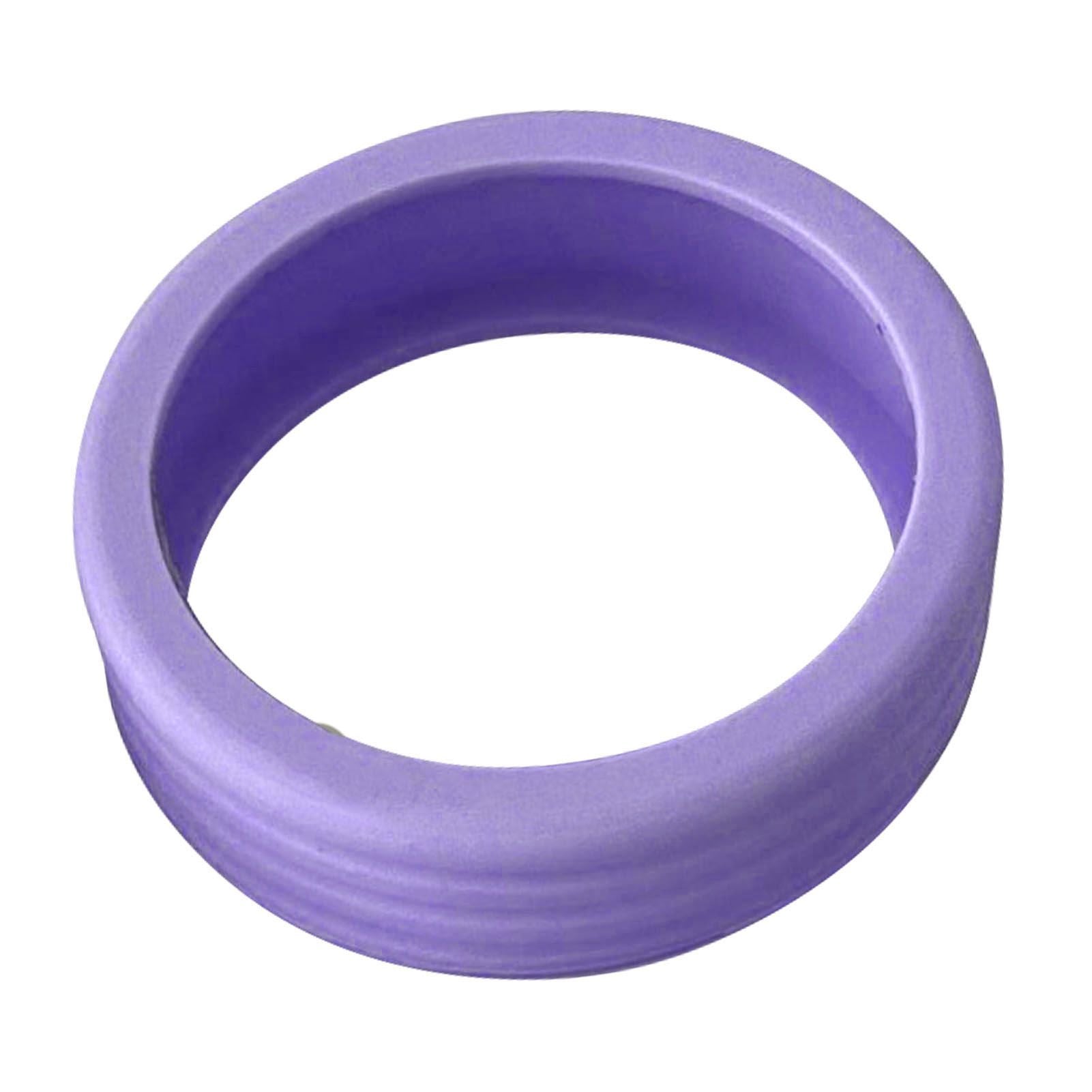 8PCS Luggage Suitcase Wheels Covers Noise Canceling Shock Absorbing Trolley Case Silicone Caster Protection Cover Purple