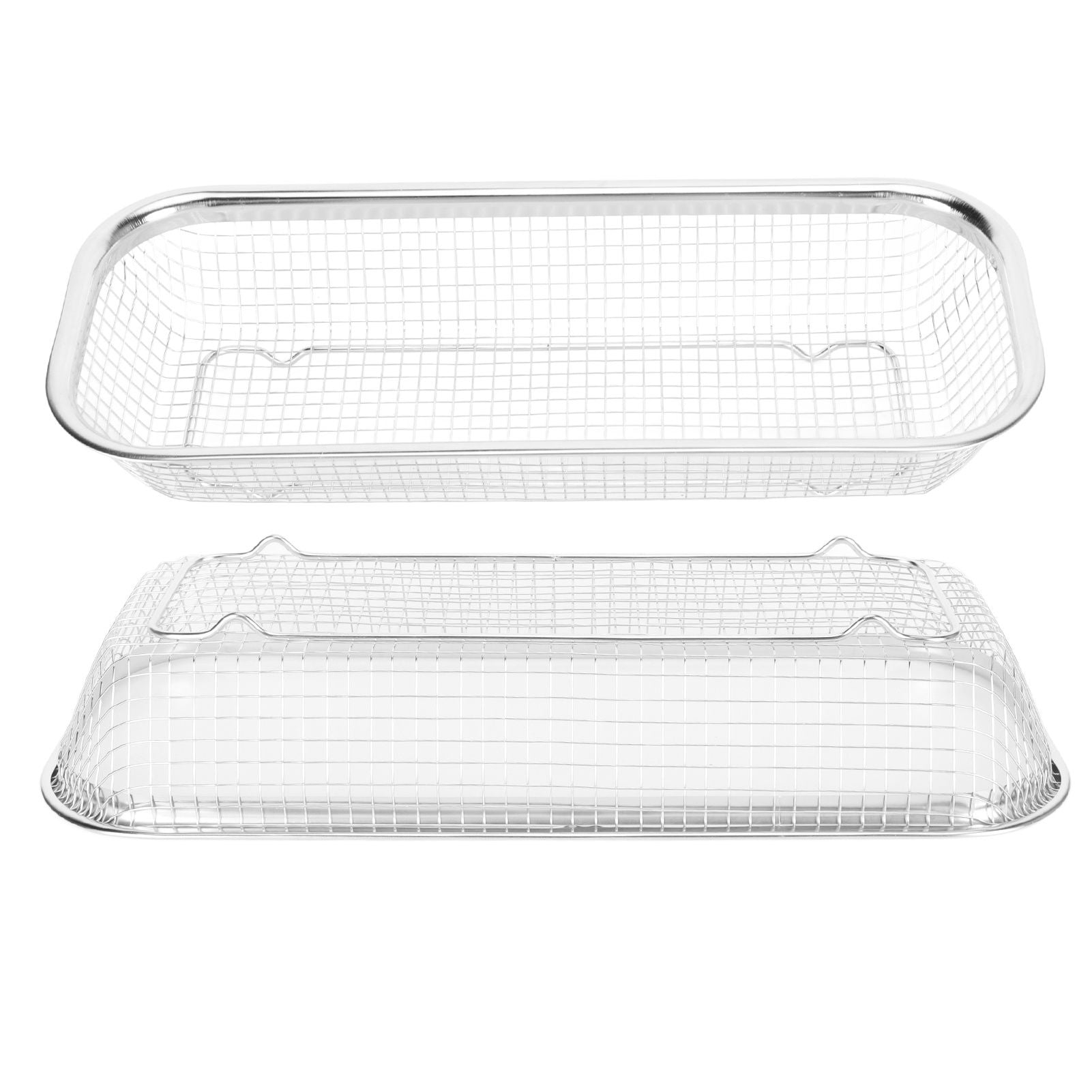 Stainless Steel Utensil Drying Rack Multifunctional Cutlery Drain Basket for Chopsticks Knives Spoons Grid Type
