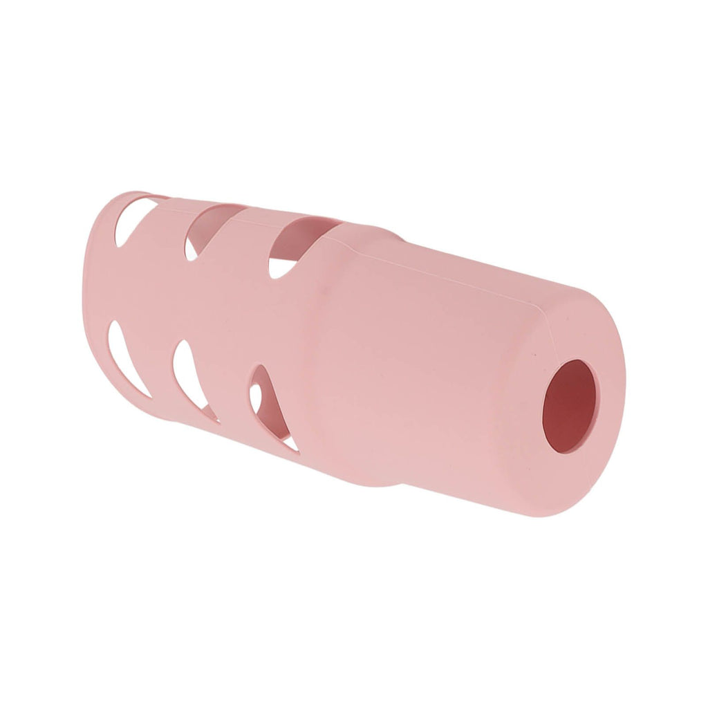Cup Protector Sleeve Slip Resistant All Wrapped Detachable Silicone Water Cup Boot for 30oz Cups Light Pink