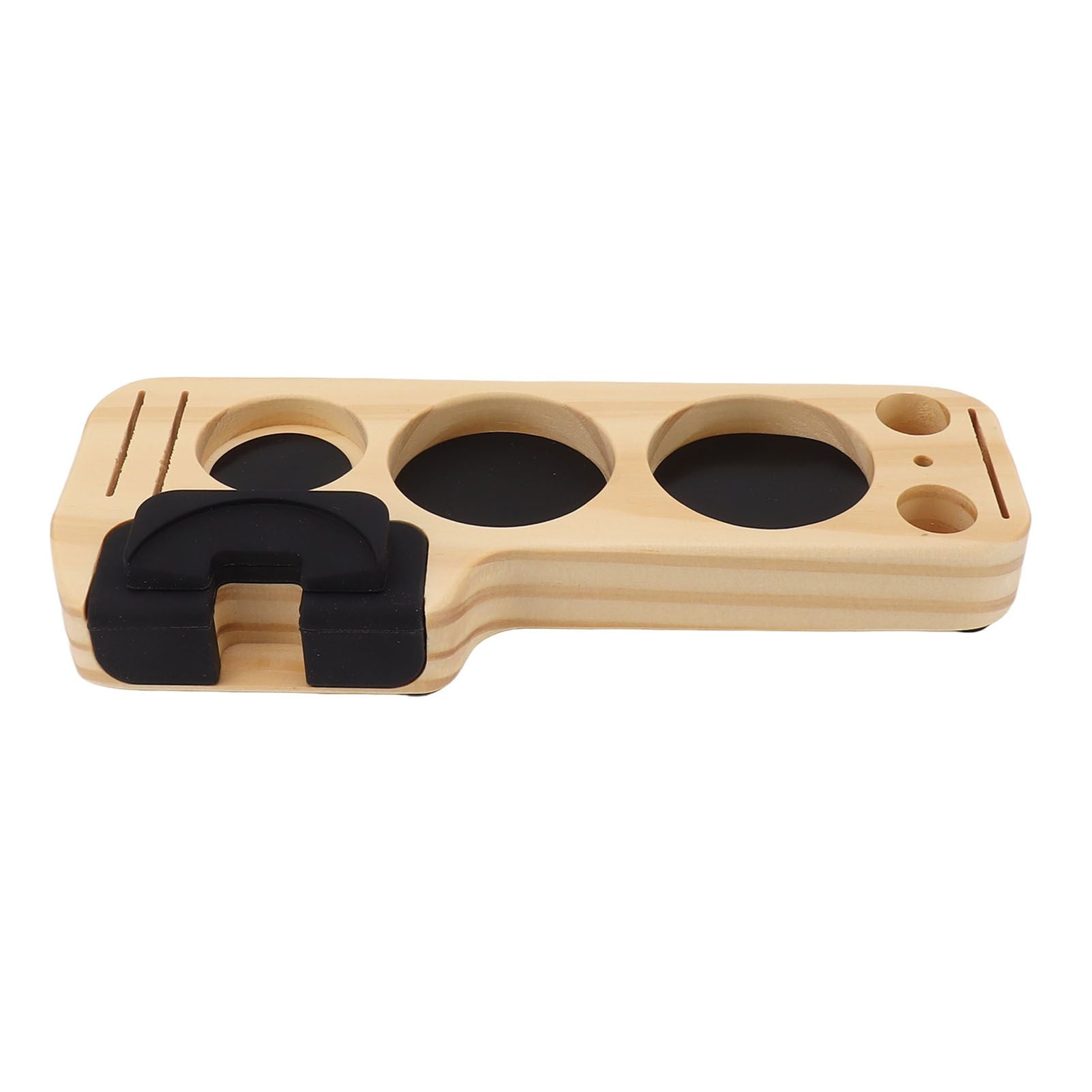 Wooden Coffee Tamper Holder Prevent Slip Stable Multifunctional for Home Cafe Restaurant Hotel Office 51