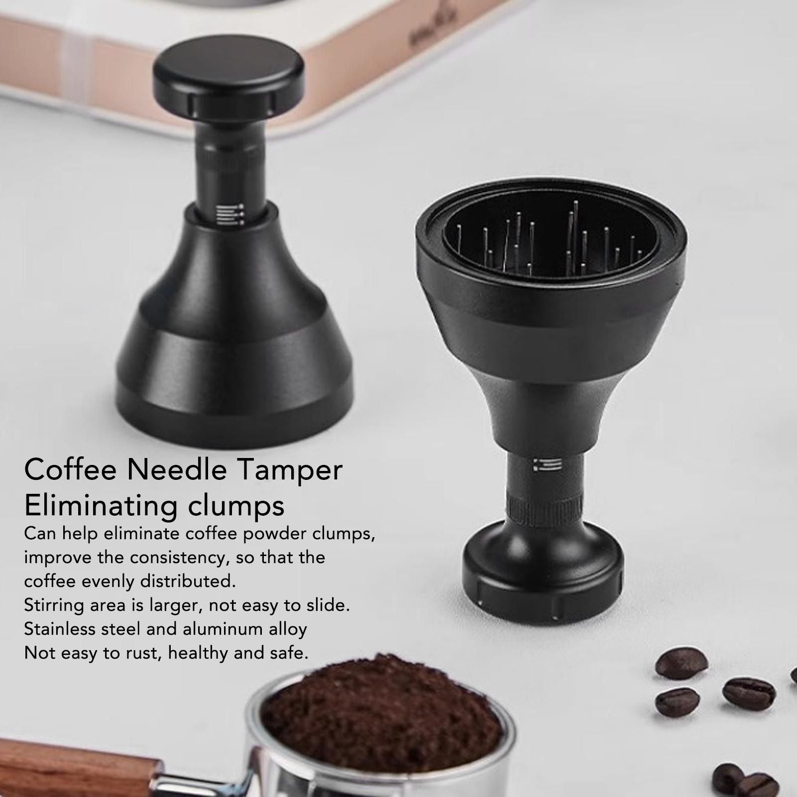 Coffee Needle Tamper Coffee Powder Stirring Distributor Tool for Home Coffee Shop 58MM Needle