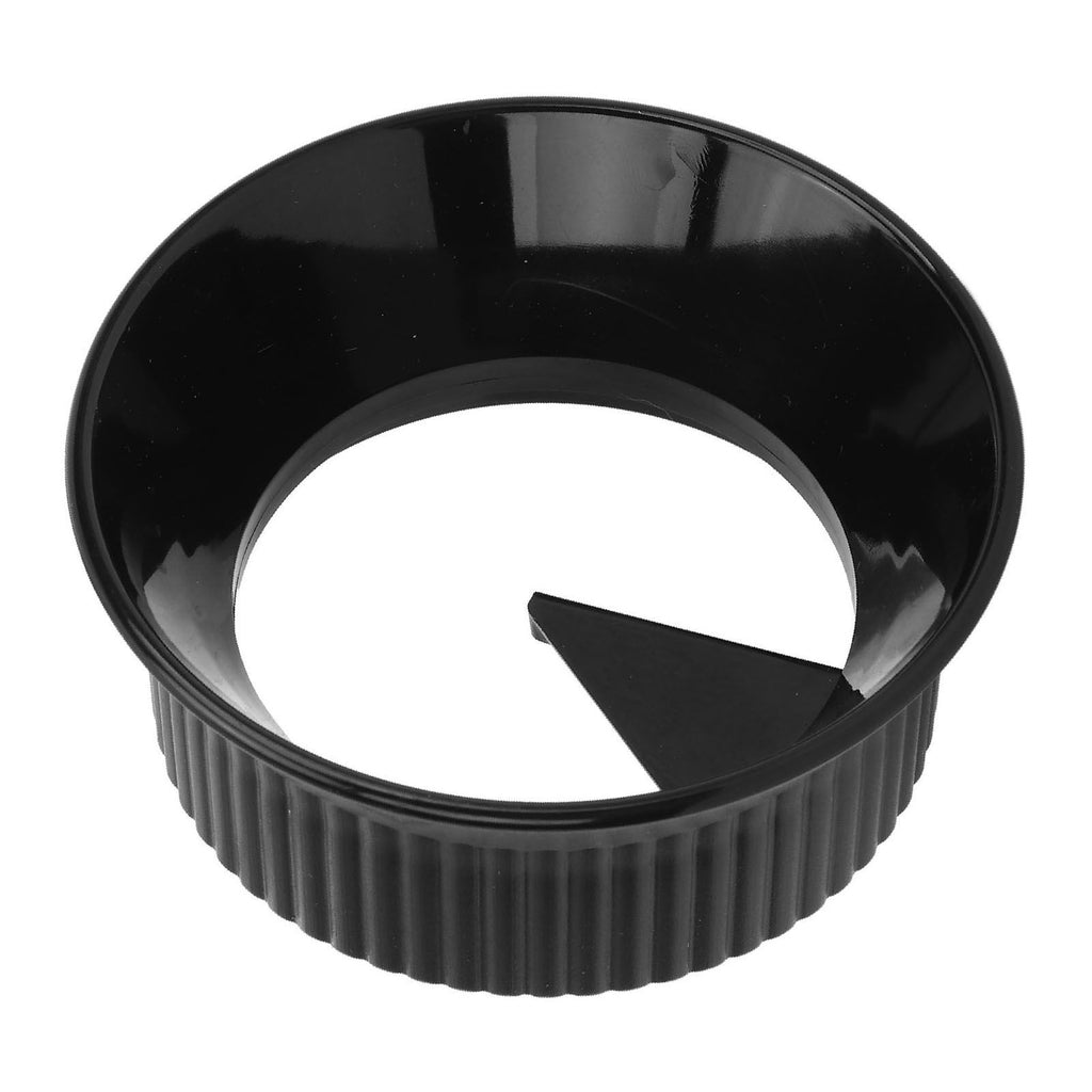 Moka Coffee Distributor Splash Proof Dosing Funnel Coffee Dosing Ring for Single And Dual Valve Moka Pot Black For Three 150ml