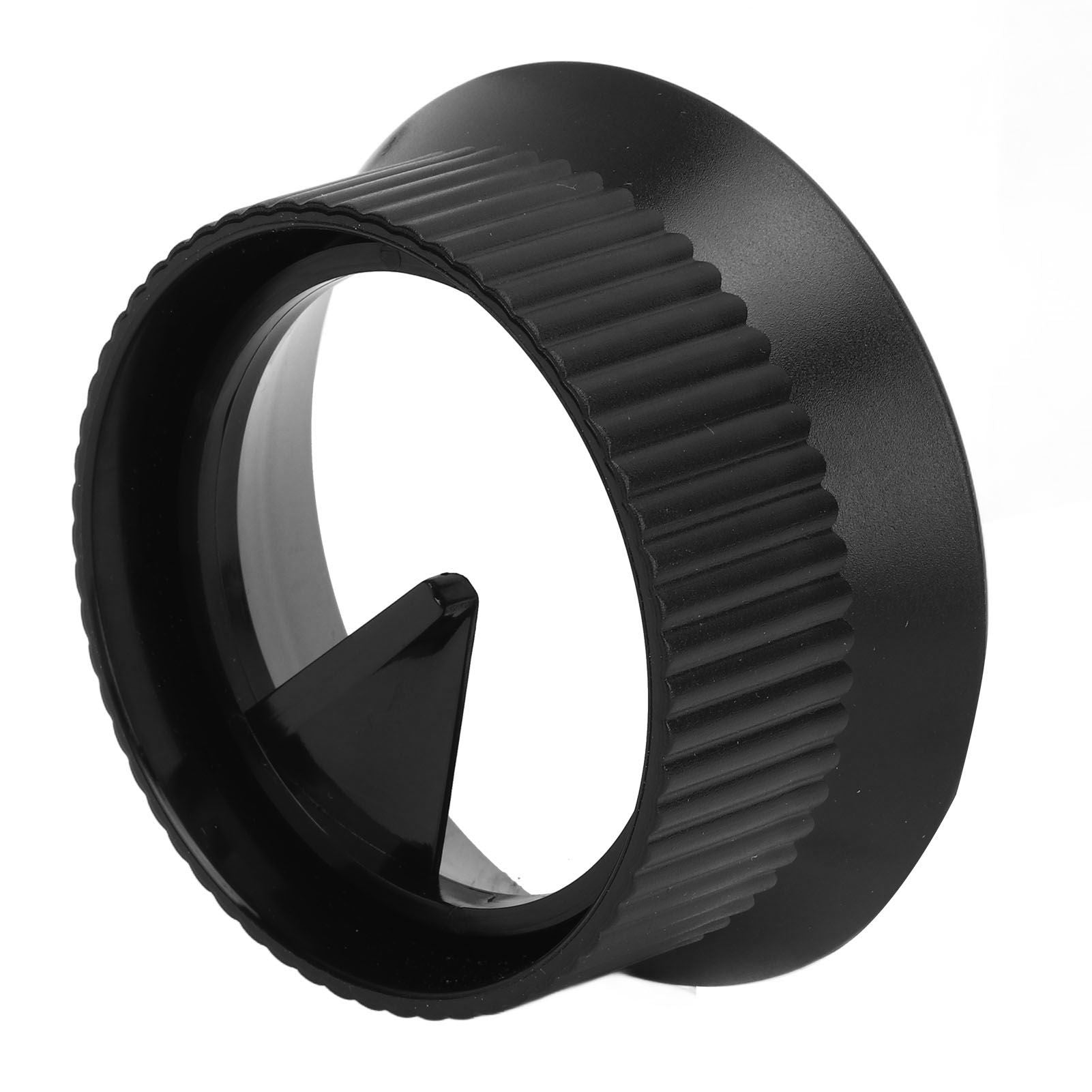 Moka Coffee Distributor Splash Proof Dosing Funnel Coffee Dosing Ring for Single And Dual Valve Moka Pot Black For Three 150ml