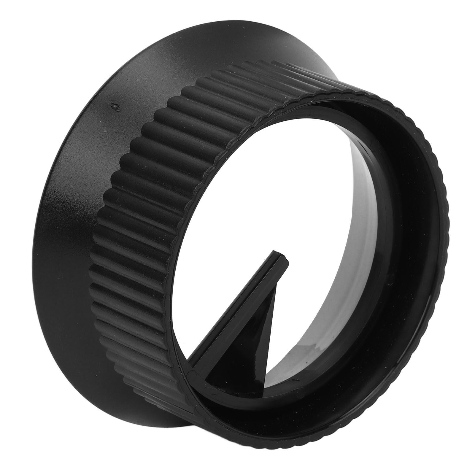Moka Coffee Distributor Splash Proof Dosing Funnel Coffee Dosing Ring for Single And Dual Valve Moka Pot Black For Six 300ml