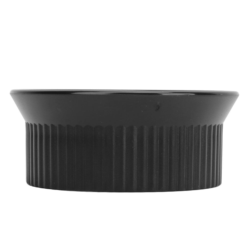Moka Coffee Distributor Splash Proof Dosing Funnel Coffee Dosing Ring for Single And Dual Valve Moka Pot Black For Six 300ml
