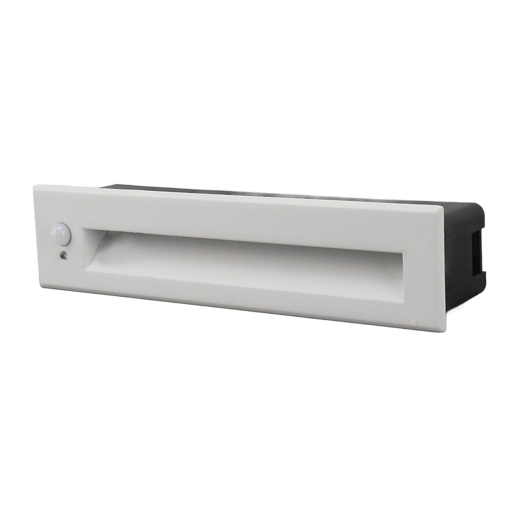 Recessed Sensing Step Light Frosted White LED Stair Light for Hallway Closet Bedroom 110‑240V